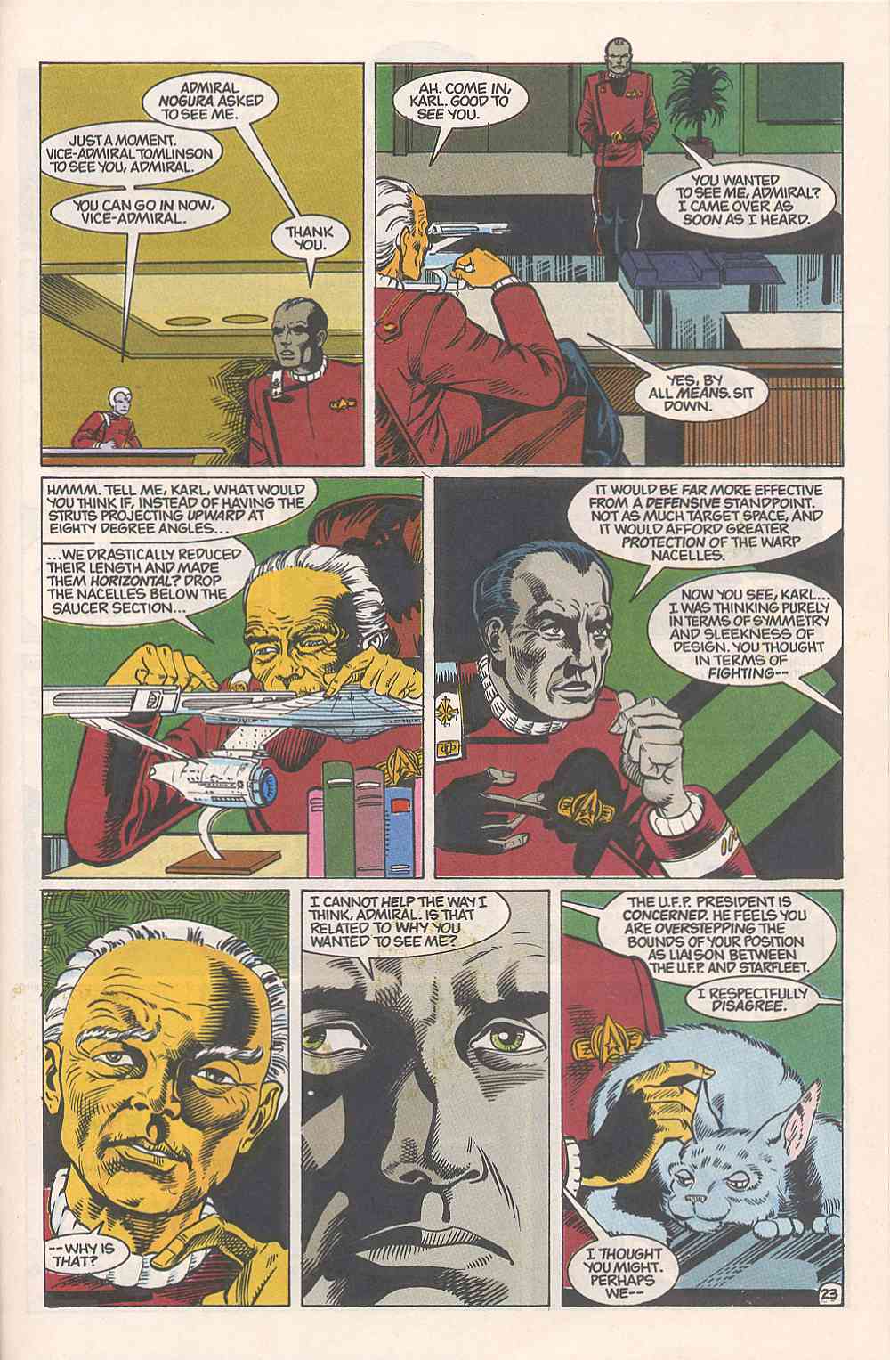 Read online Star Trek (1989) comic -  Issue #9 - 28