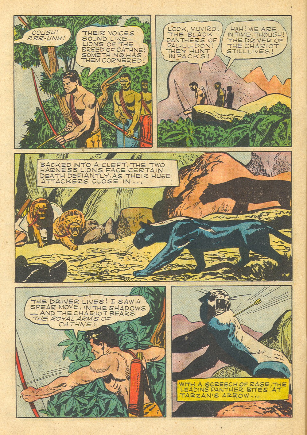 Read online Tarzan (1948) comic -  Issue #45 - 30