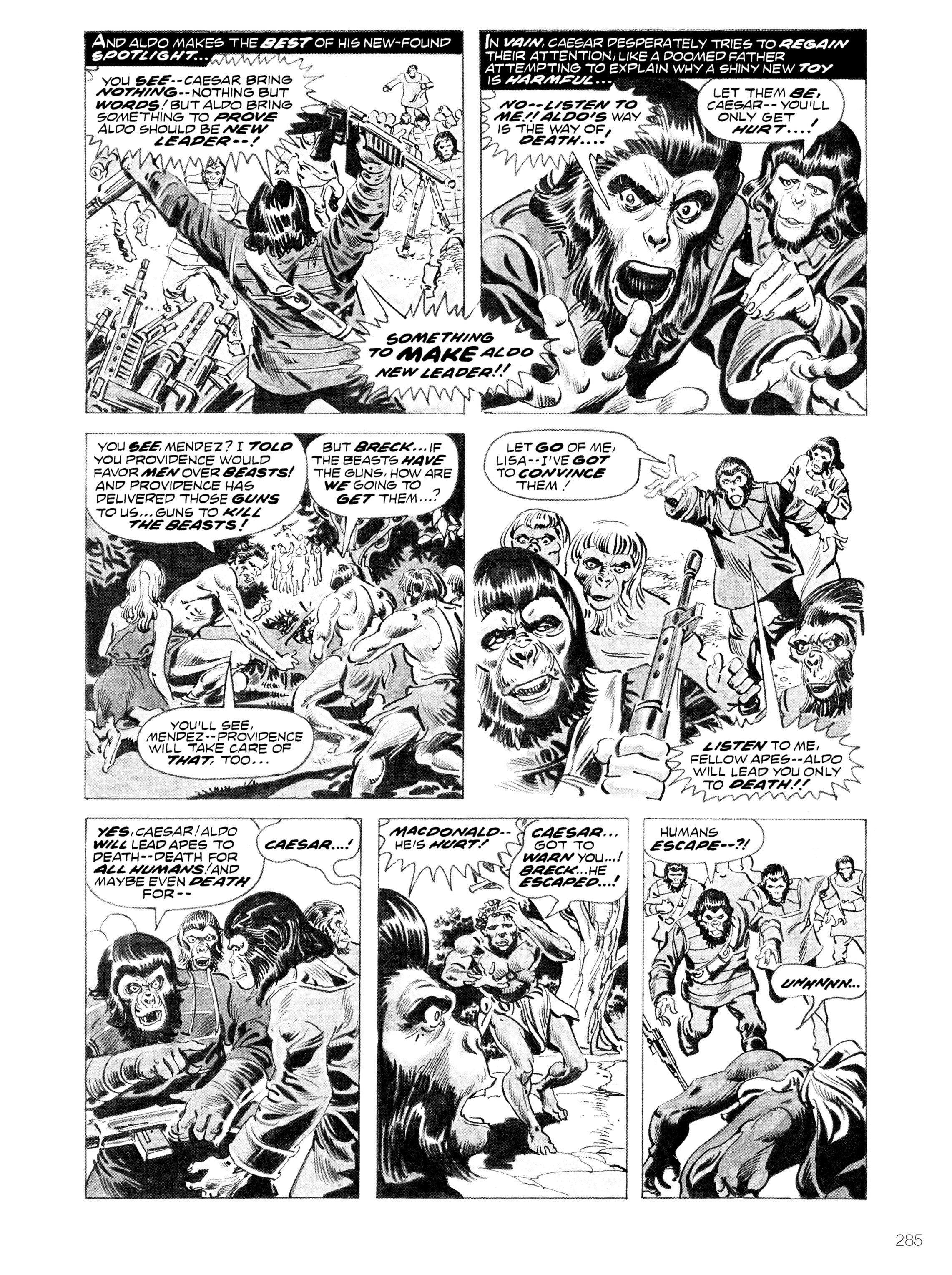 Read online Planet of the Apes: Archive comic -  Issue # TPB 3 (Part 3) - 81