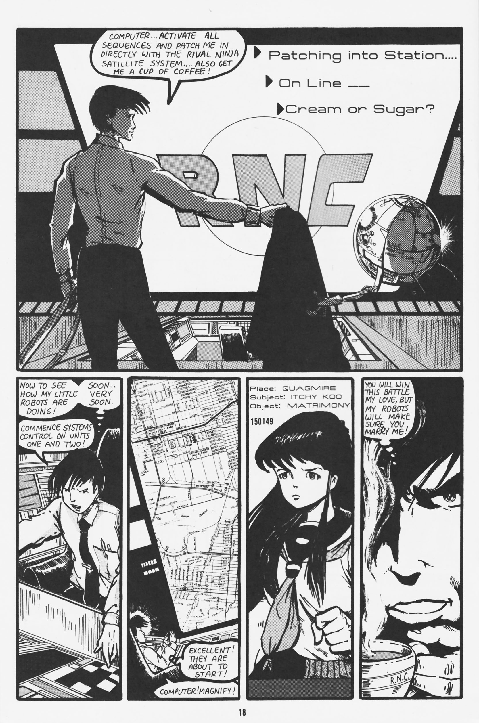 Read online Ninja High School (1986) comic -  Issue #2 - 20