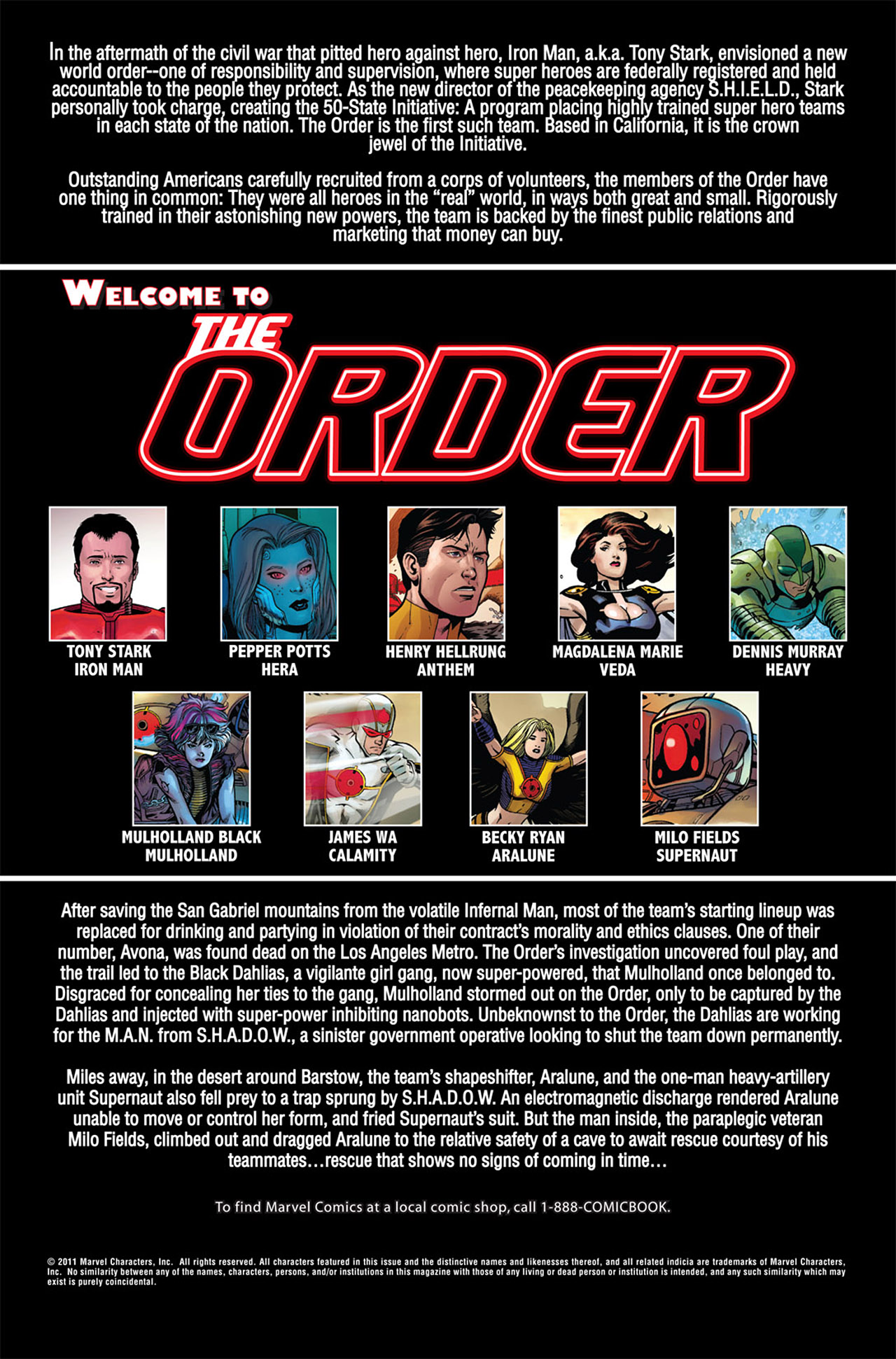 Read online The Order (2007) comic -  Issue #8 - 2