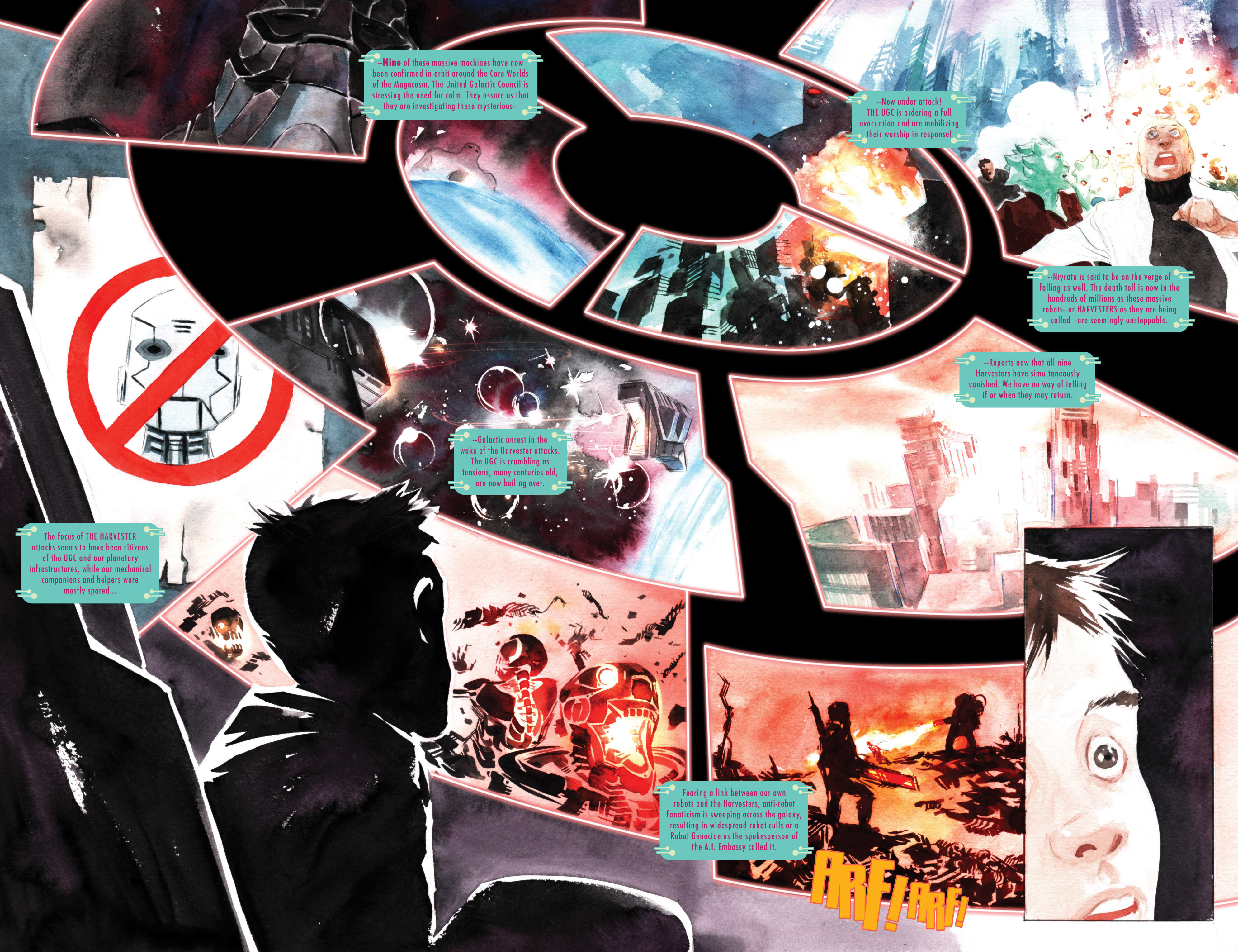 Read online Descender comic -  Issue #1 - 21
