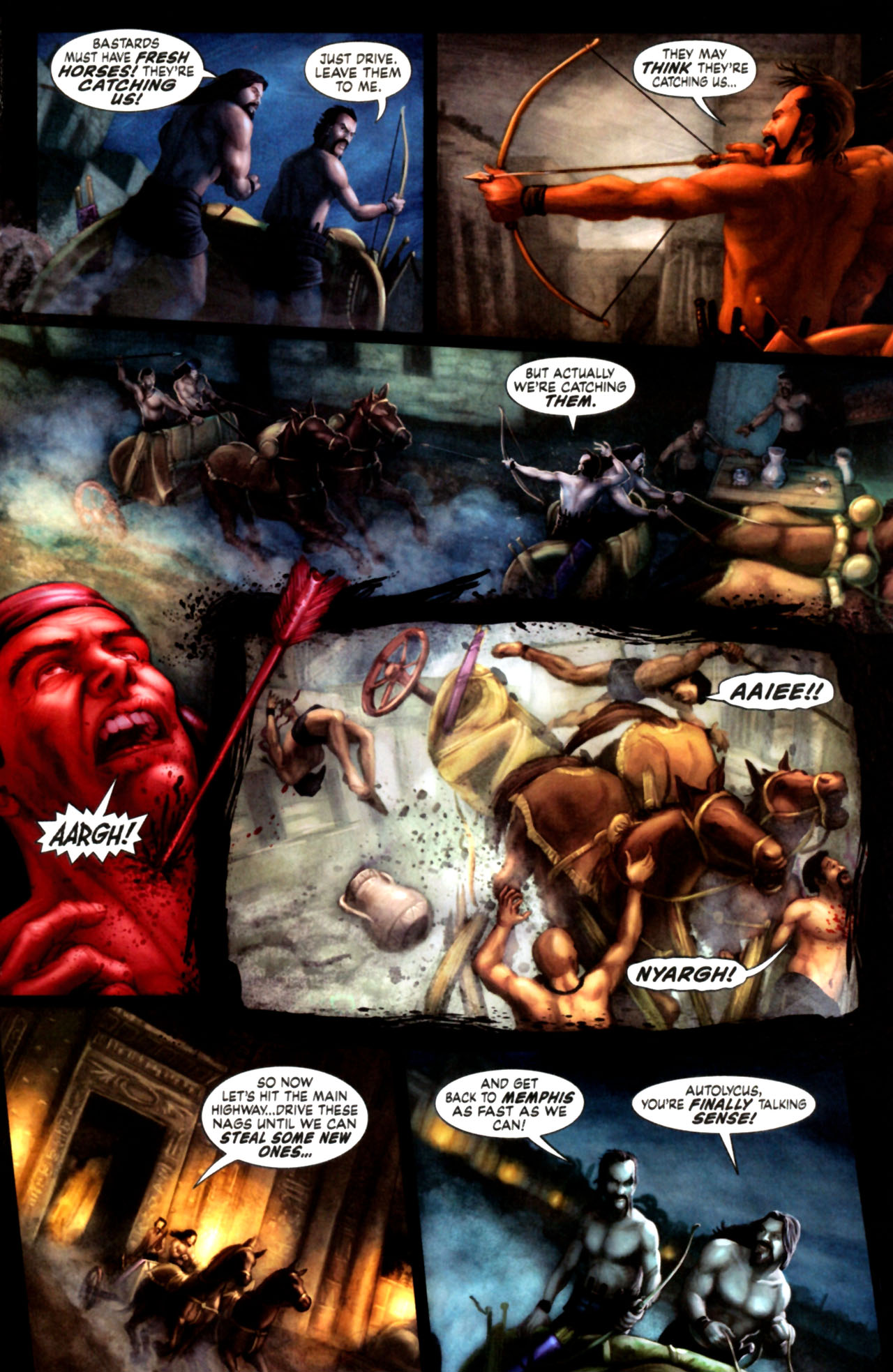 Read online Hercules: The Knives of Kush comic -  Issue #4 - 7