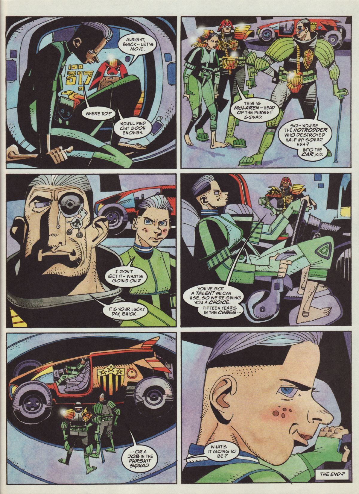 Read online Judge Dredd Megazine (vol. 3) comic -  Issue #3 - 38