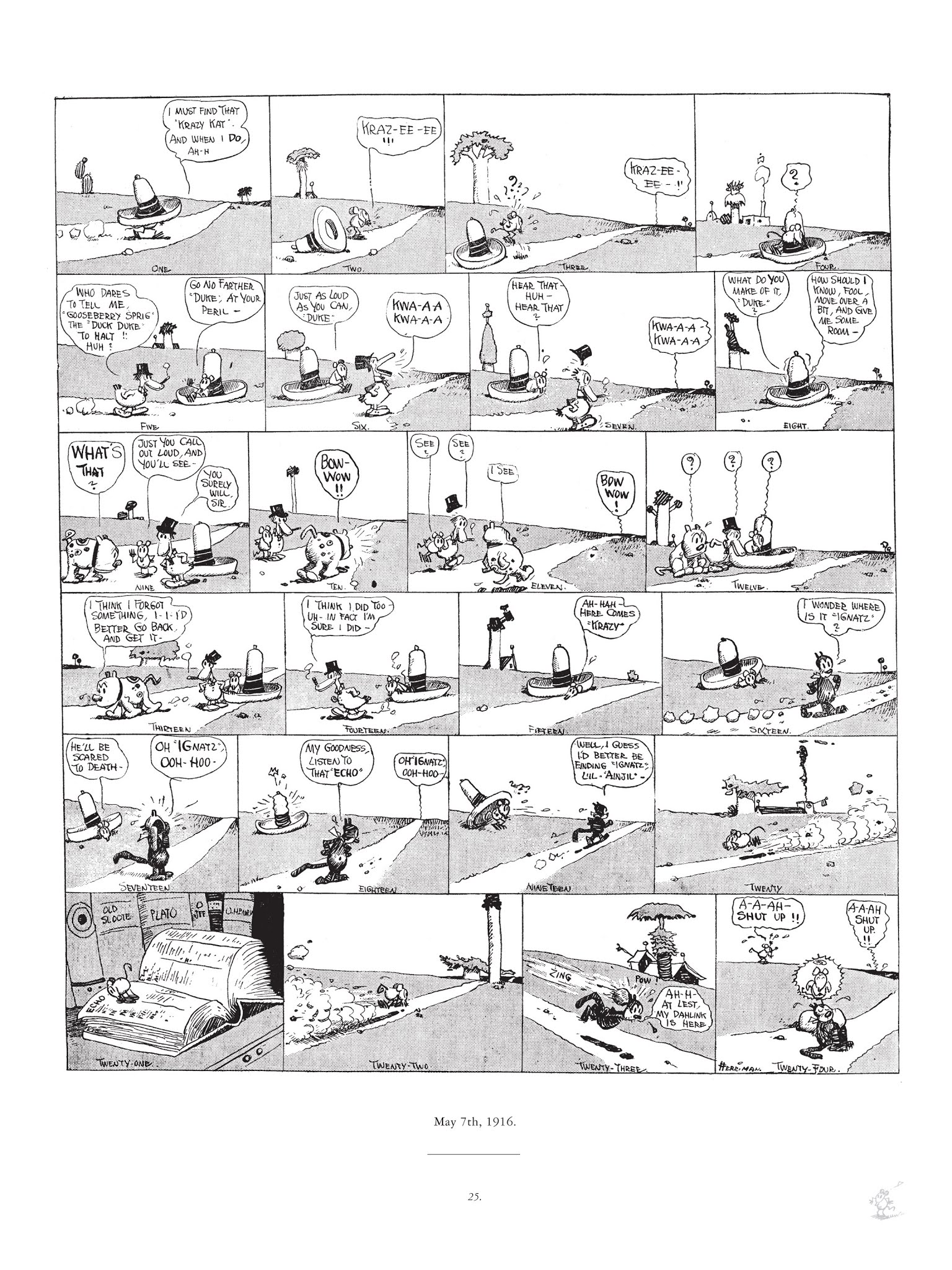 Read online Krazy & Ignatz comic -  Issue # TPB 1 - 25
