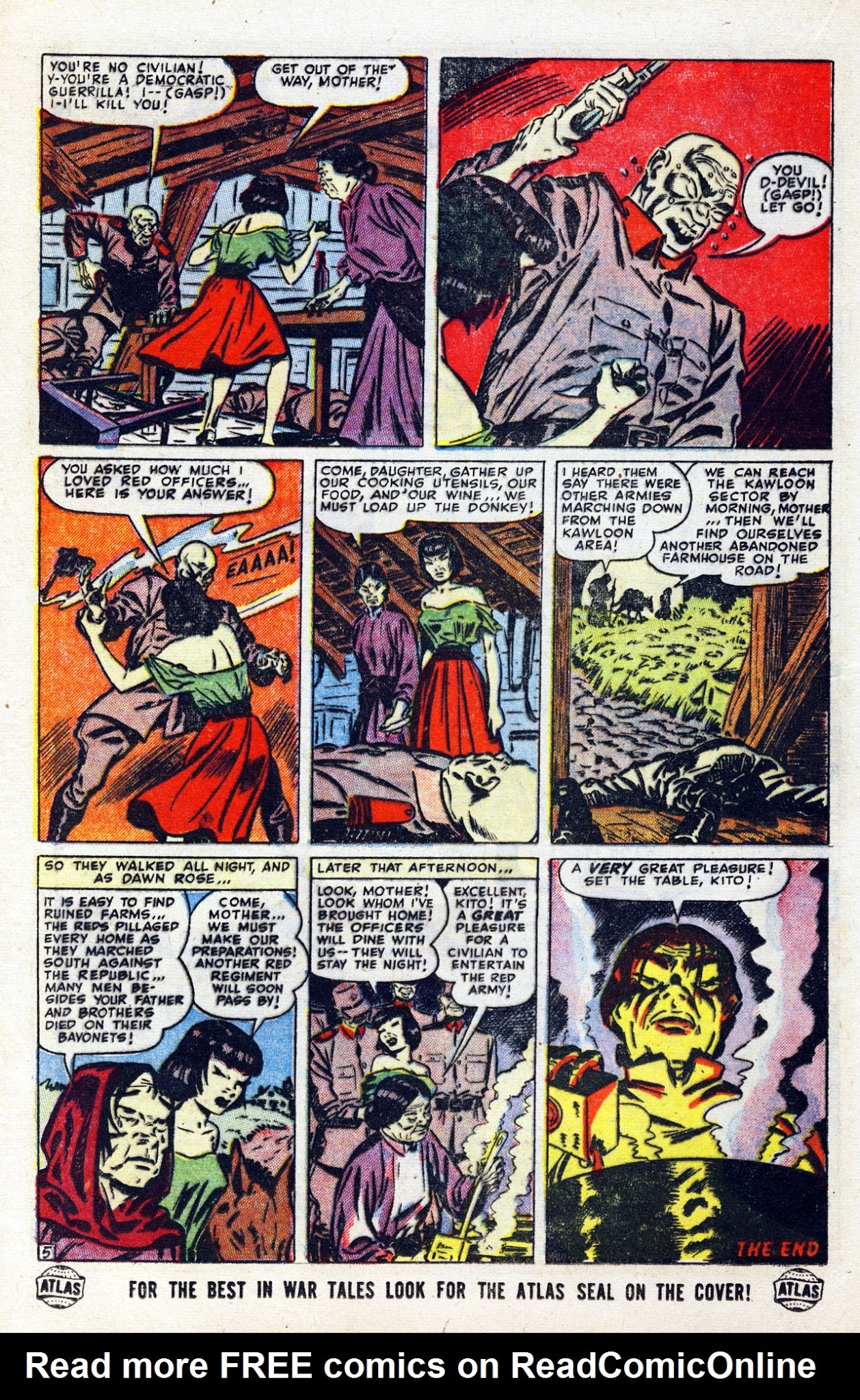 Read online War Comics comic -  Issue #13 - 24