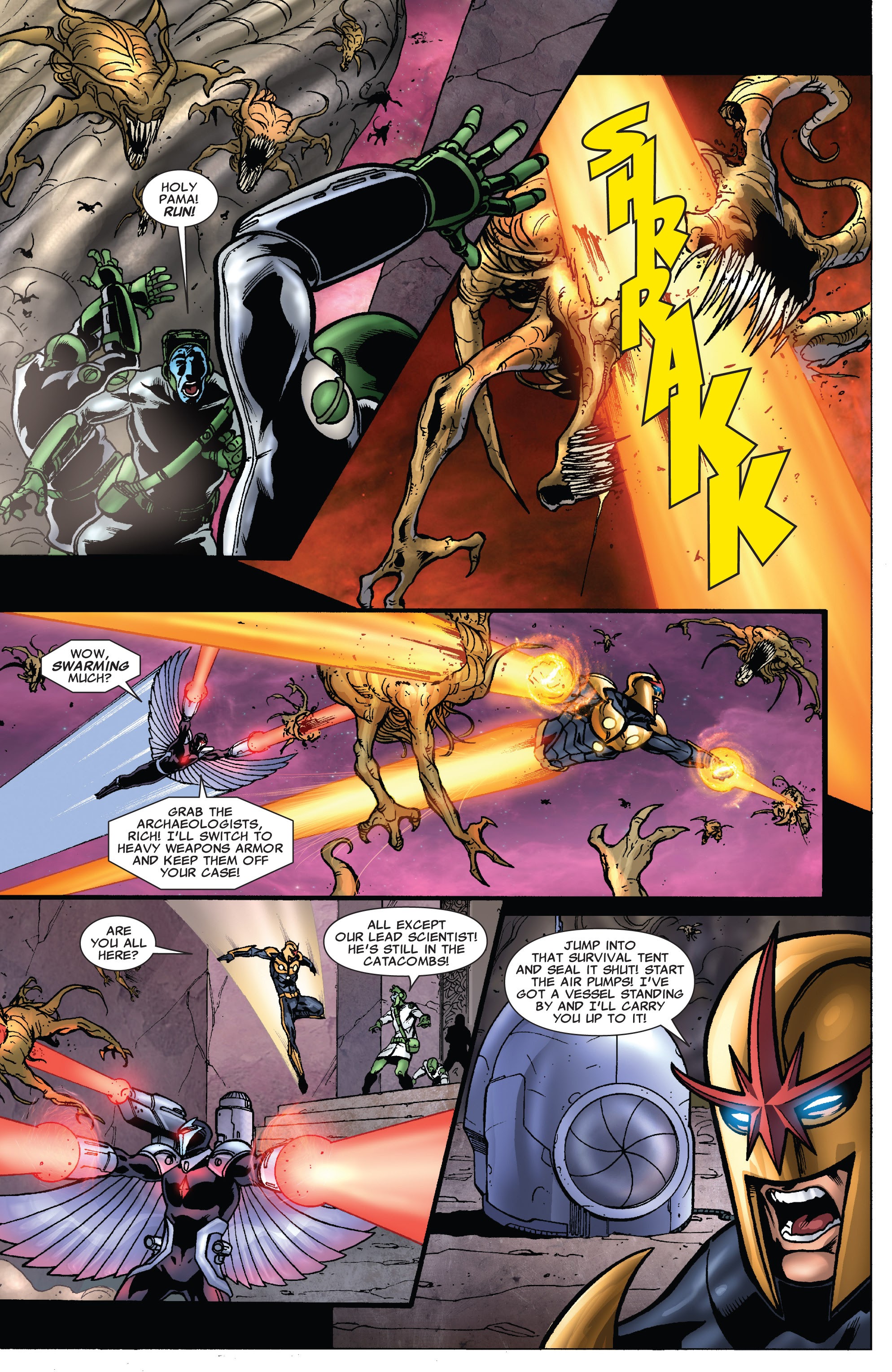 Read online Nova (2007) comic -  Issue #31 - 19