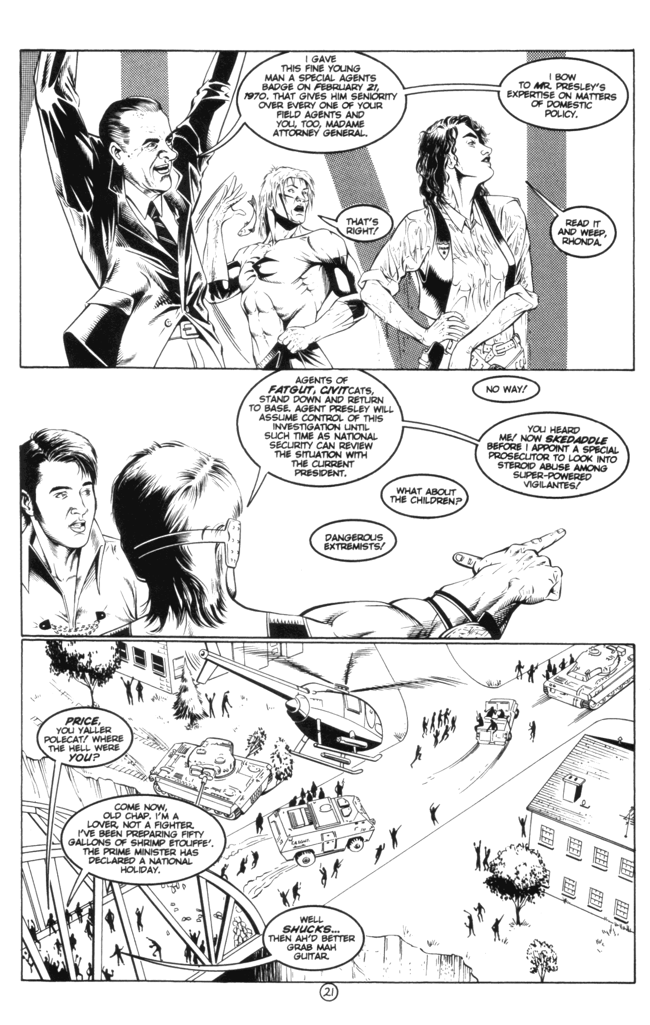 Read online The Badger (1997) comic -  Issue #6 - 23