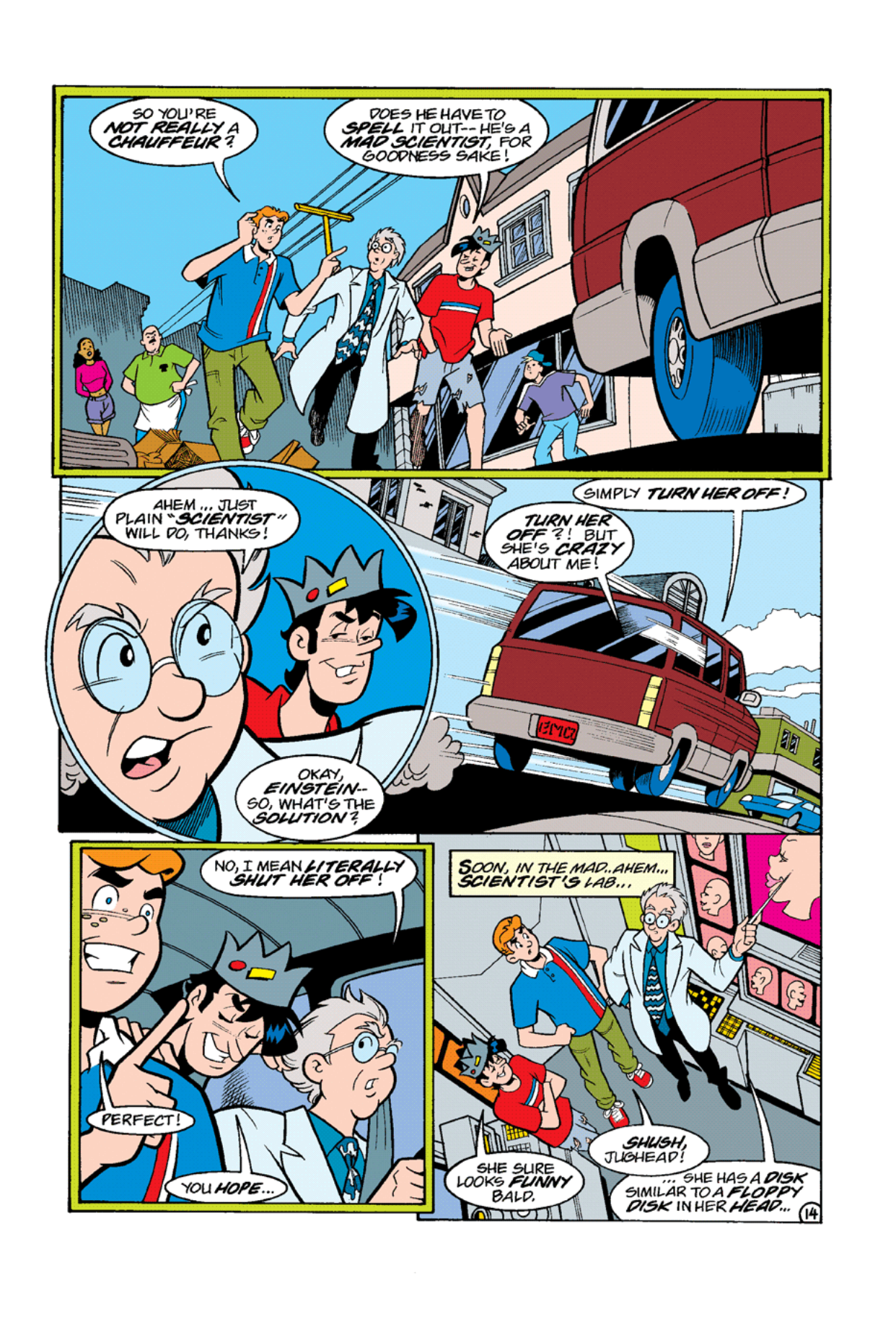 Read online Archie's Weird Mysteries comic -  Issue #9 - 16
