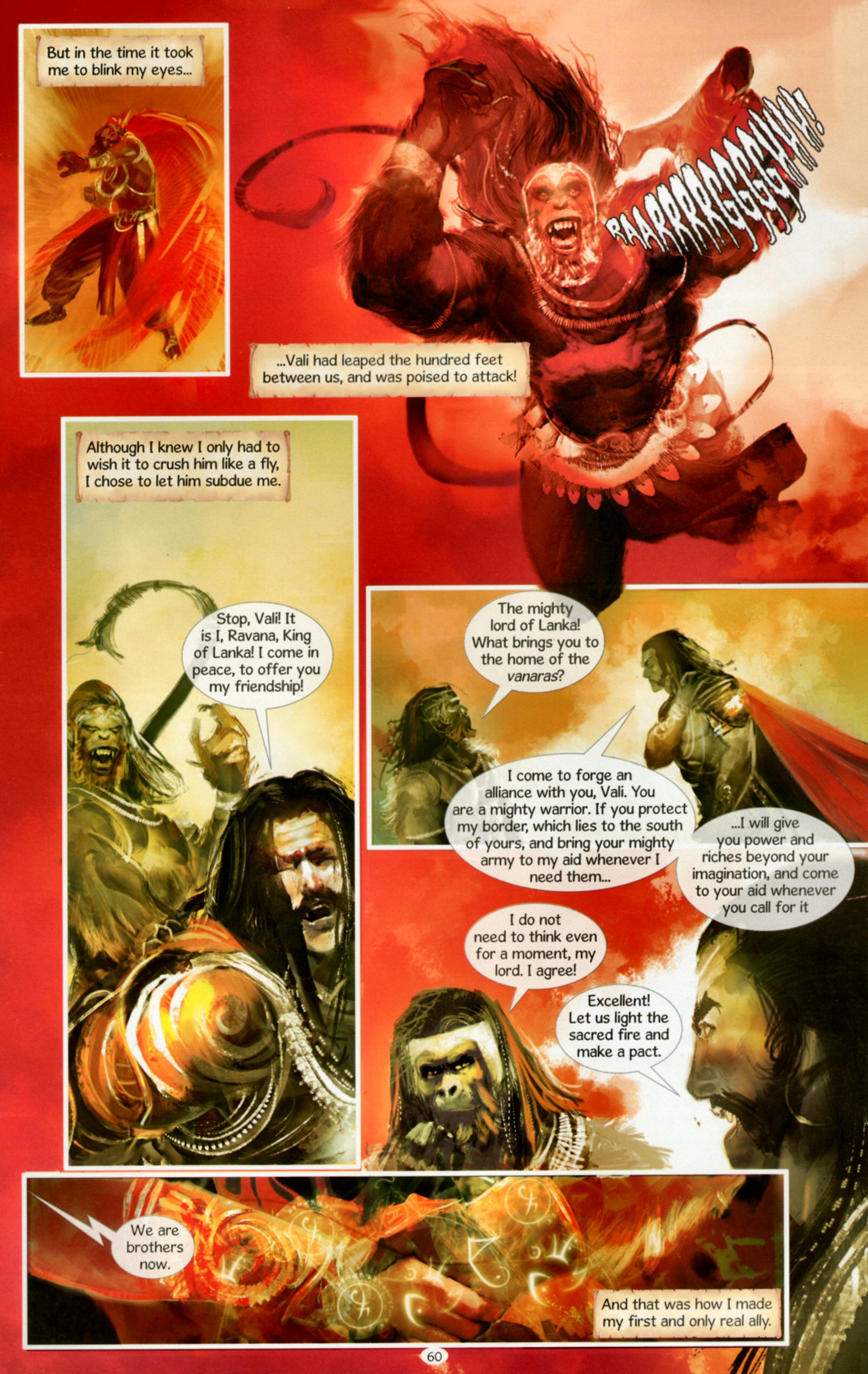 Read online Ravana: Roar of the Demon King comic -  Issue # Full - 63