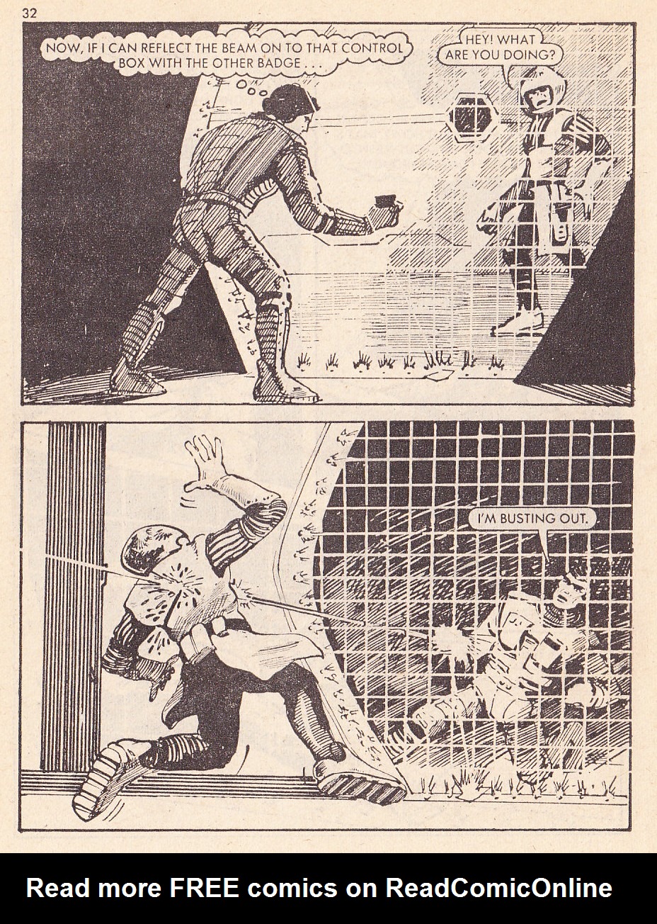 Read online Starblazer comic -  Issue #37 - 32
