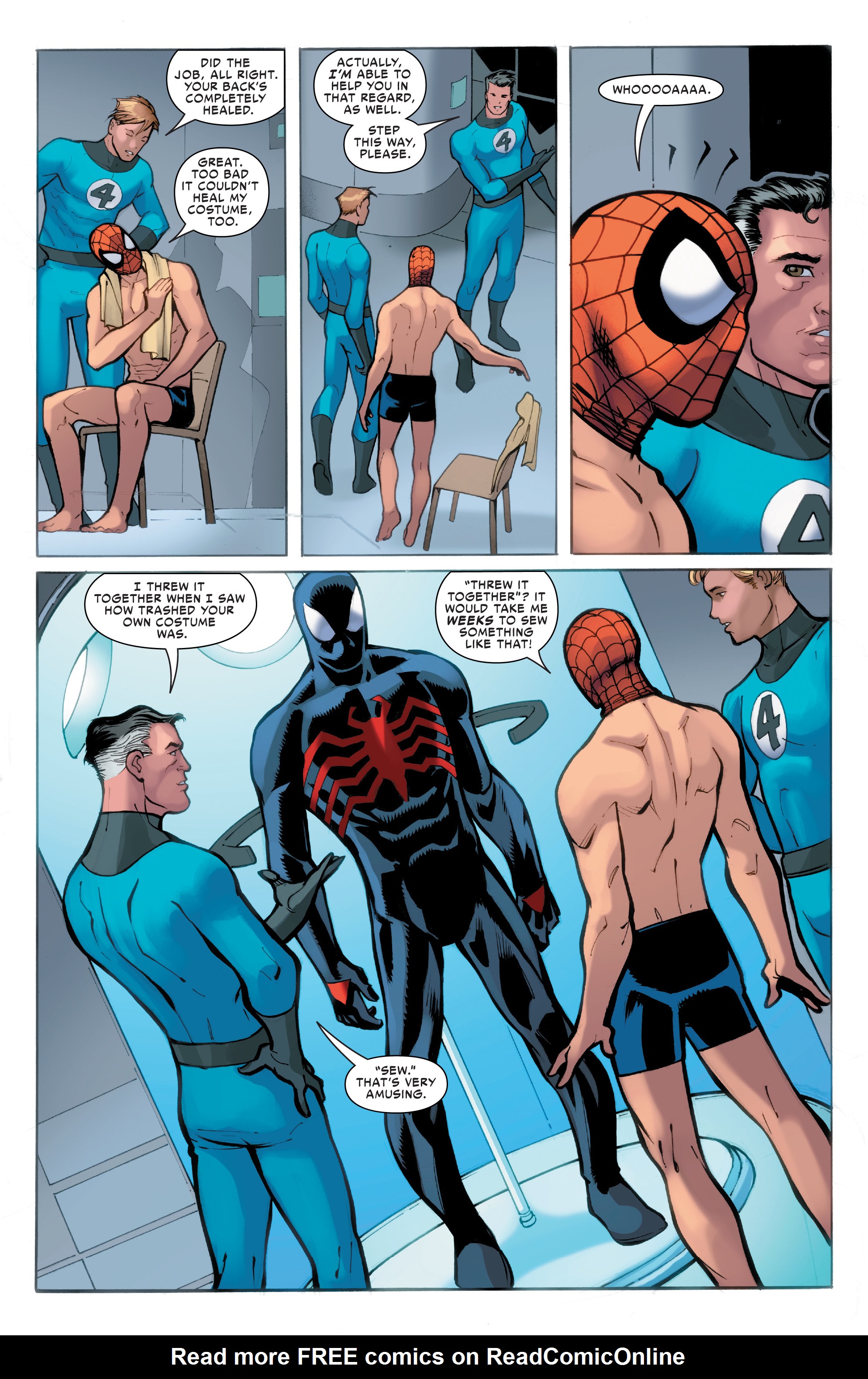 Read online The Sensational Spider-Man: Self-Improvement comic -  Issue # Full - 8