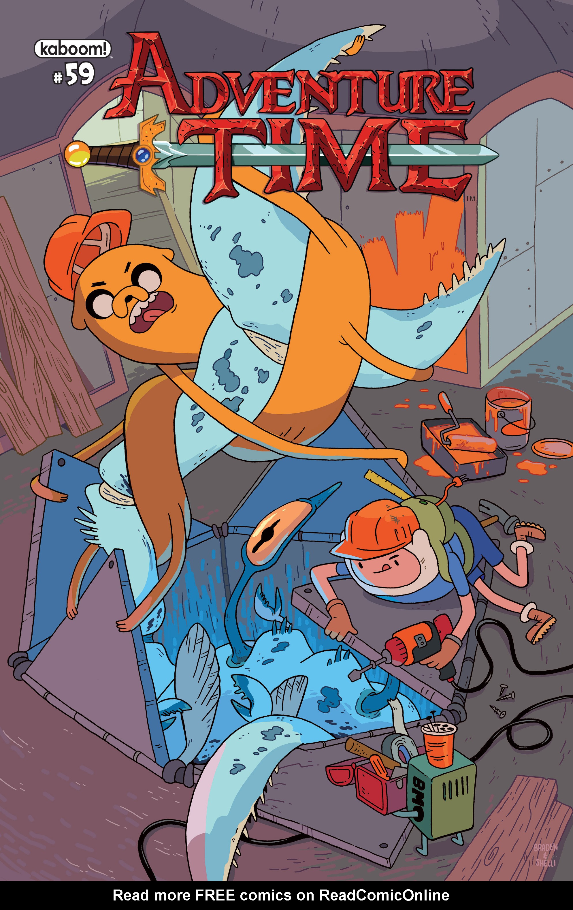 Read online Adventure Time comic -  Issue #59 - 1