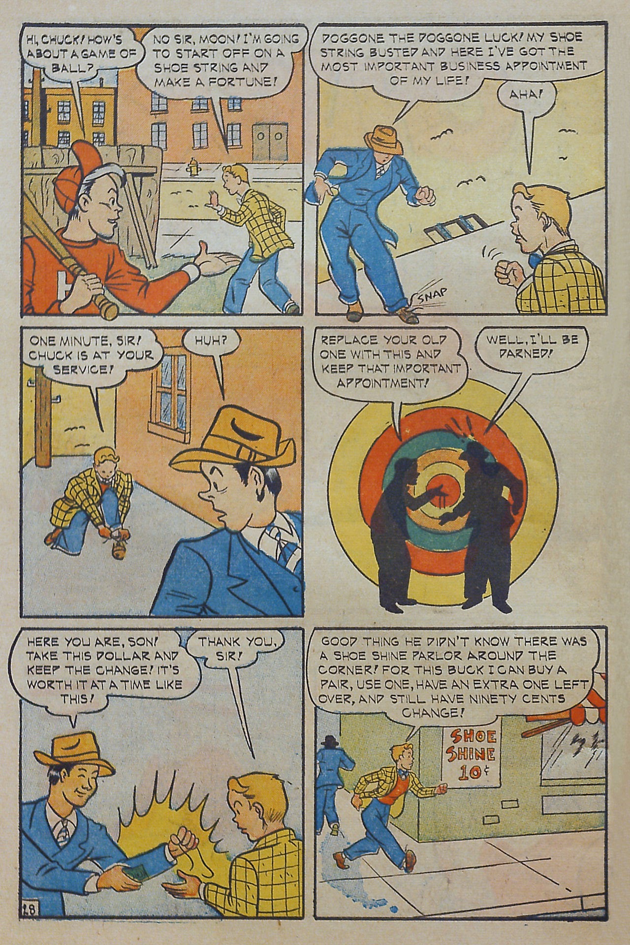 Read online Super-Mystery Comics comic -  Issue #30 - 30