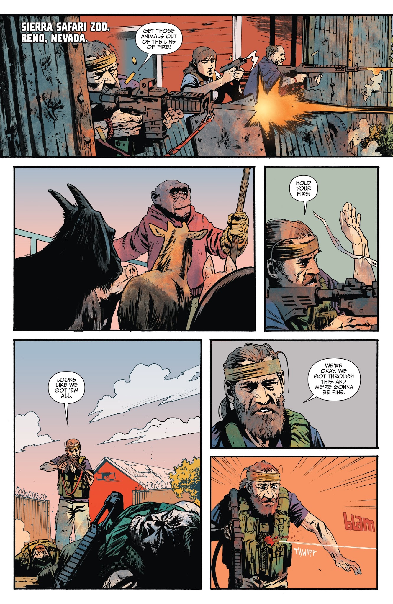 Read online War for the Planet of the Apes comic -  Issue #2 - 21