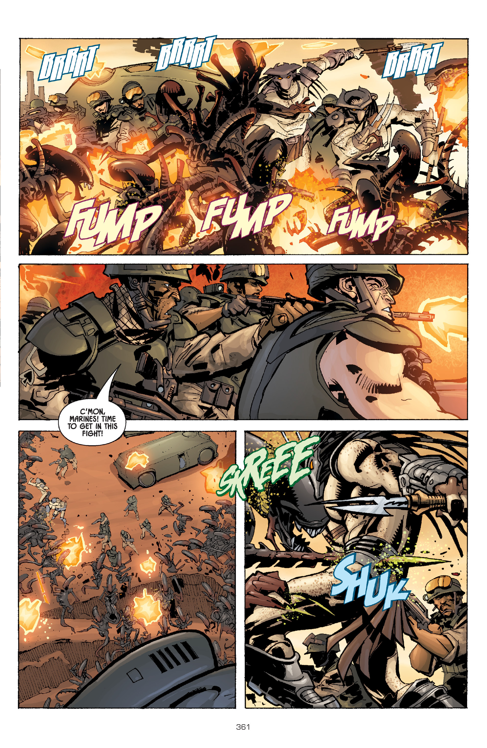 Read online Aliens vs. Predator: The Essential Comics comic -  Issue # TPB 1 (Part 4) - 57