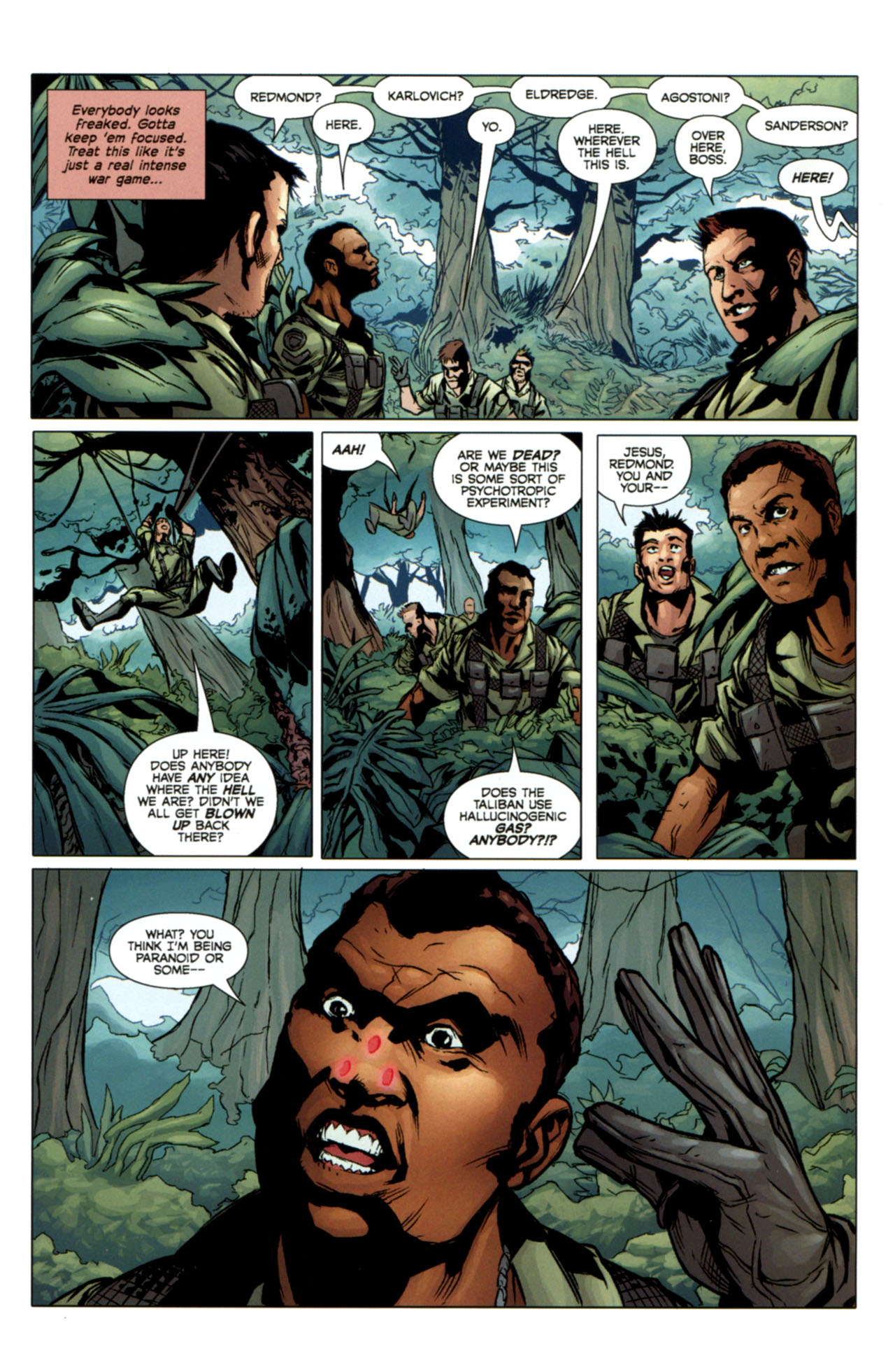 Read online Predators (2010) comic -  Issue #1 - 9