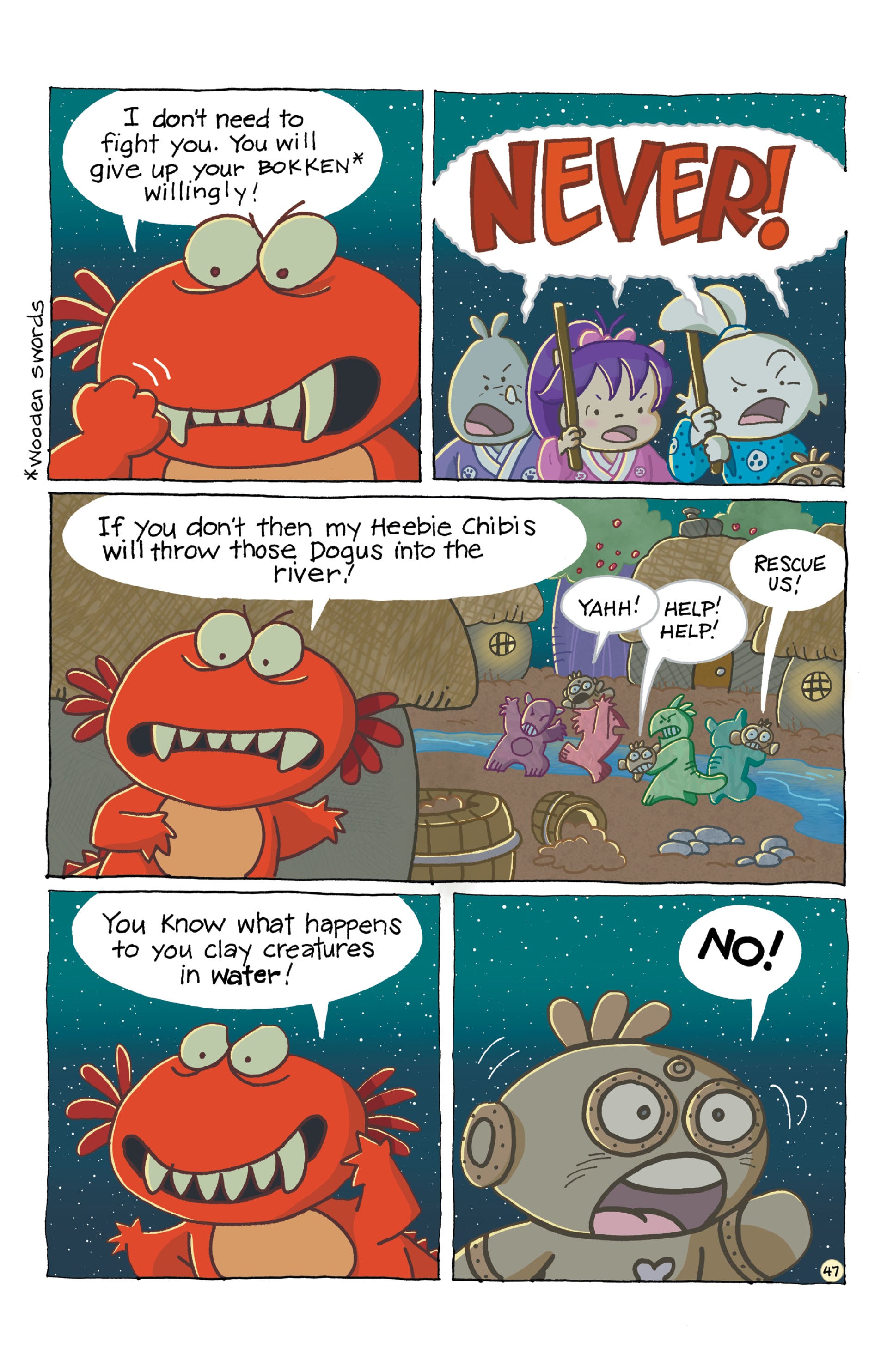 Read online Chibi-Usagi: Attack of the Heebie Chibis comic -  Issue # TPB - 51