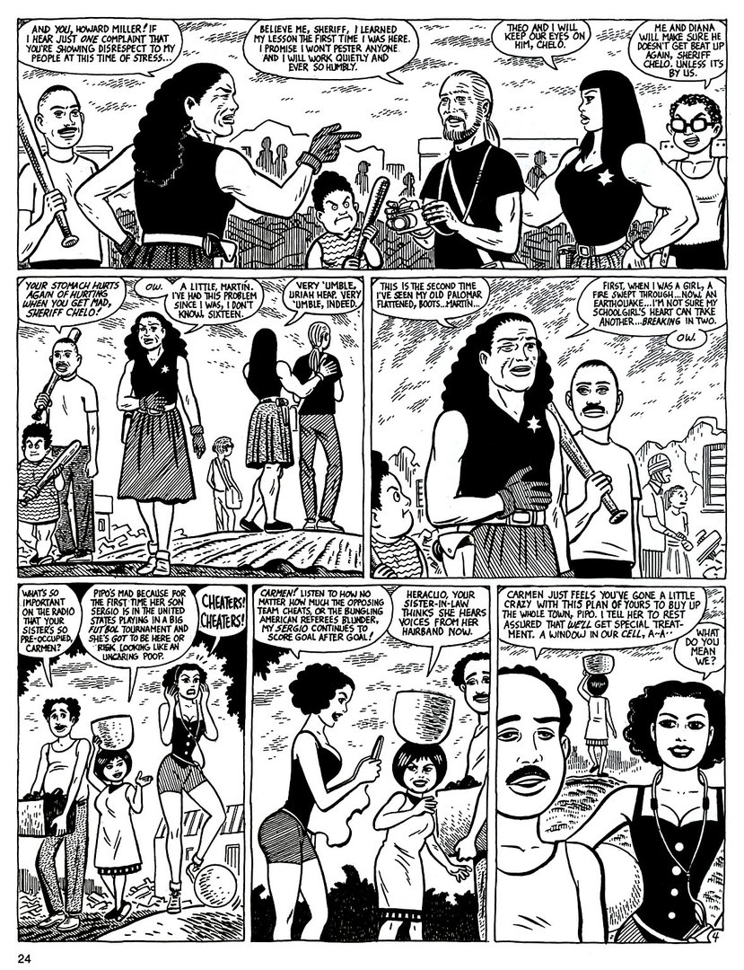 Read online Love and Rockets (1982) comic -  Issue #50 - 26