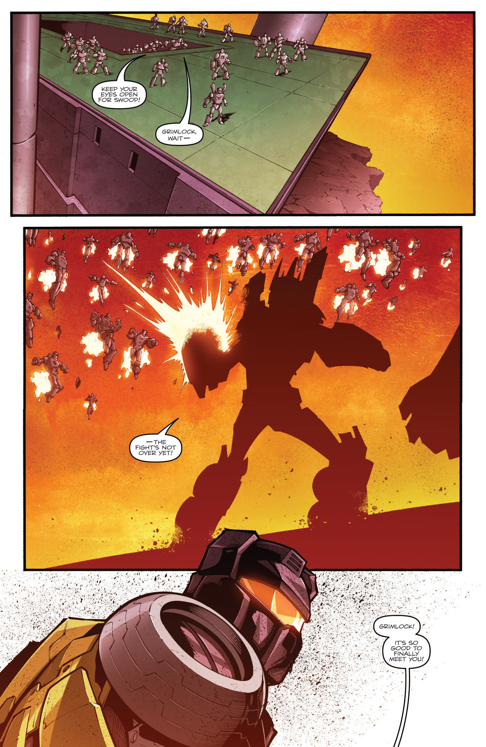 Read online The Transformers Prime: Rage of the Dinobots comic -  Issue #2 - 21