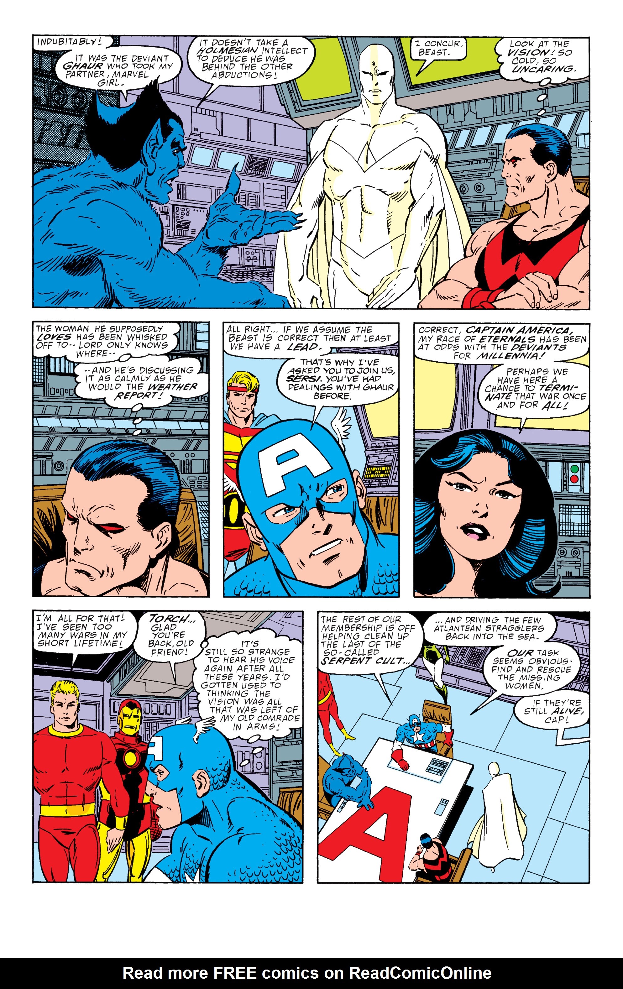 Read online Avengers West Coast Epic Collection: How The West Was Won comic -  Issue #Avengers West Coast Epic Collection Vision Quest (Part 5) - 23