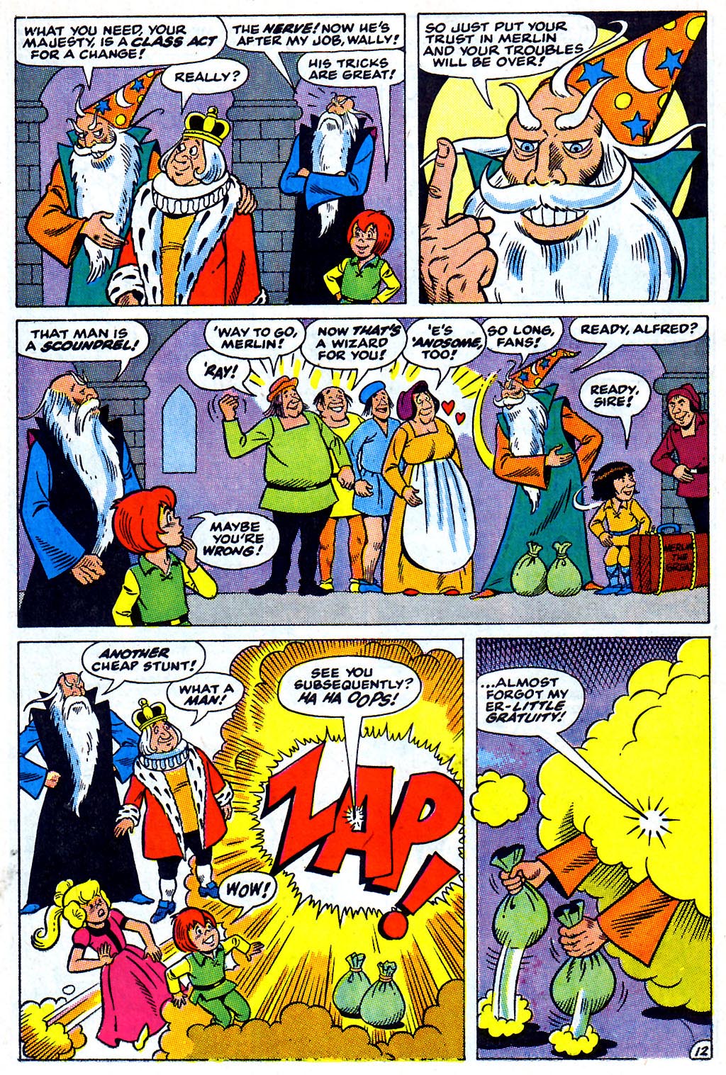 Read online Wally the Wizard comic -  Issue #6 - 13