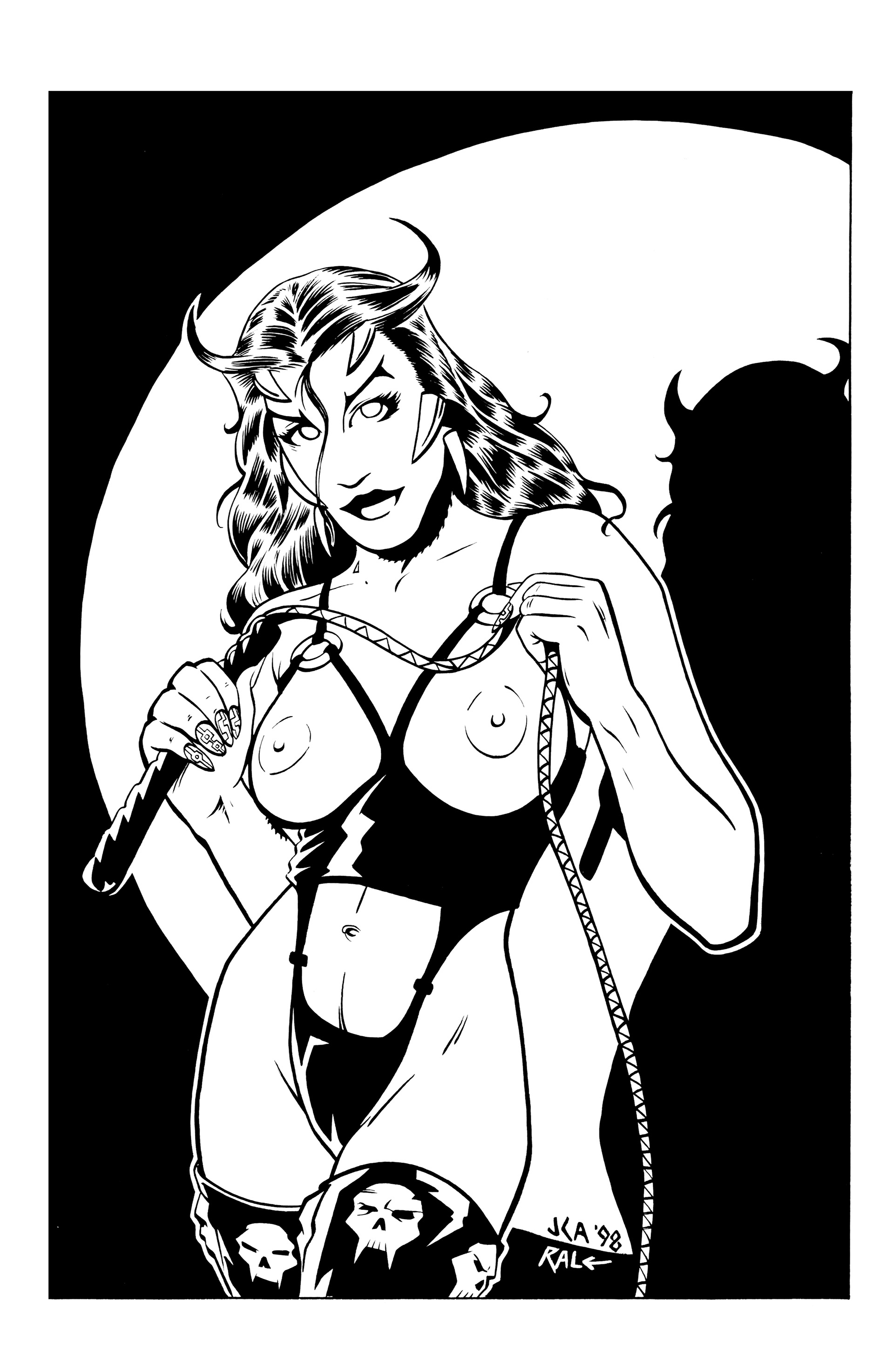 Read online Vamperotica comic -  Issue #38 - 28