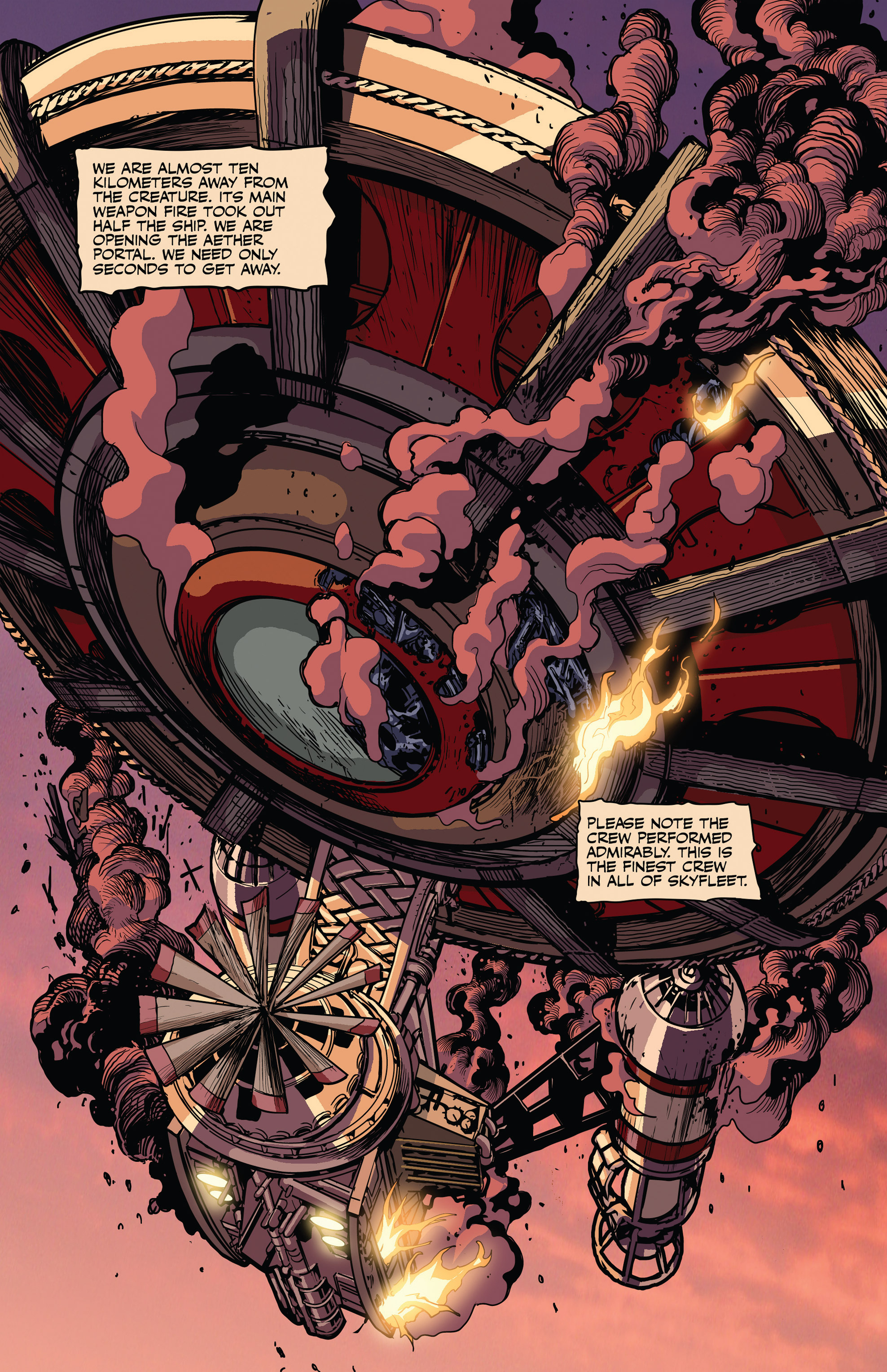 Read online Airship Enterprise: The Infernal Machine comic -  Issue #2 - 17