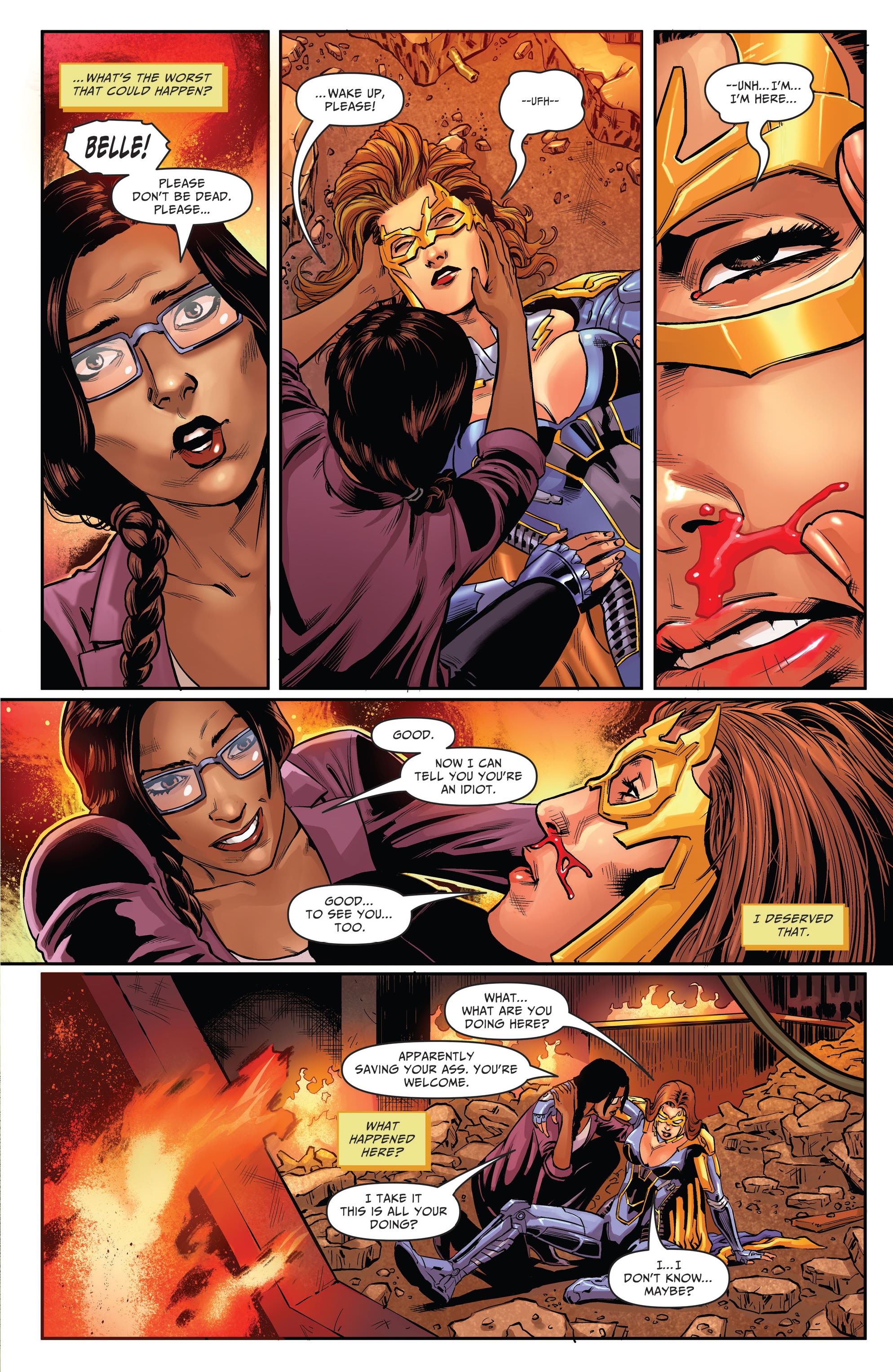 Read online Belle: Thunder of Gods comic -  Issue # Full - 13