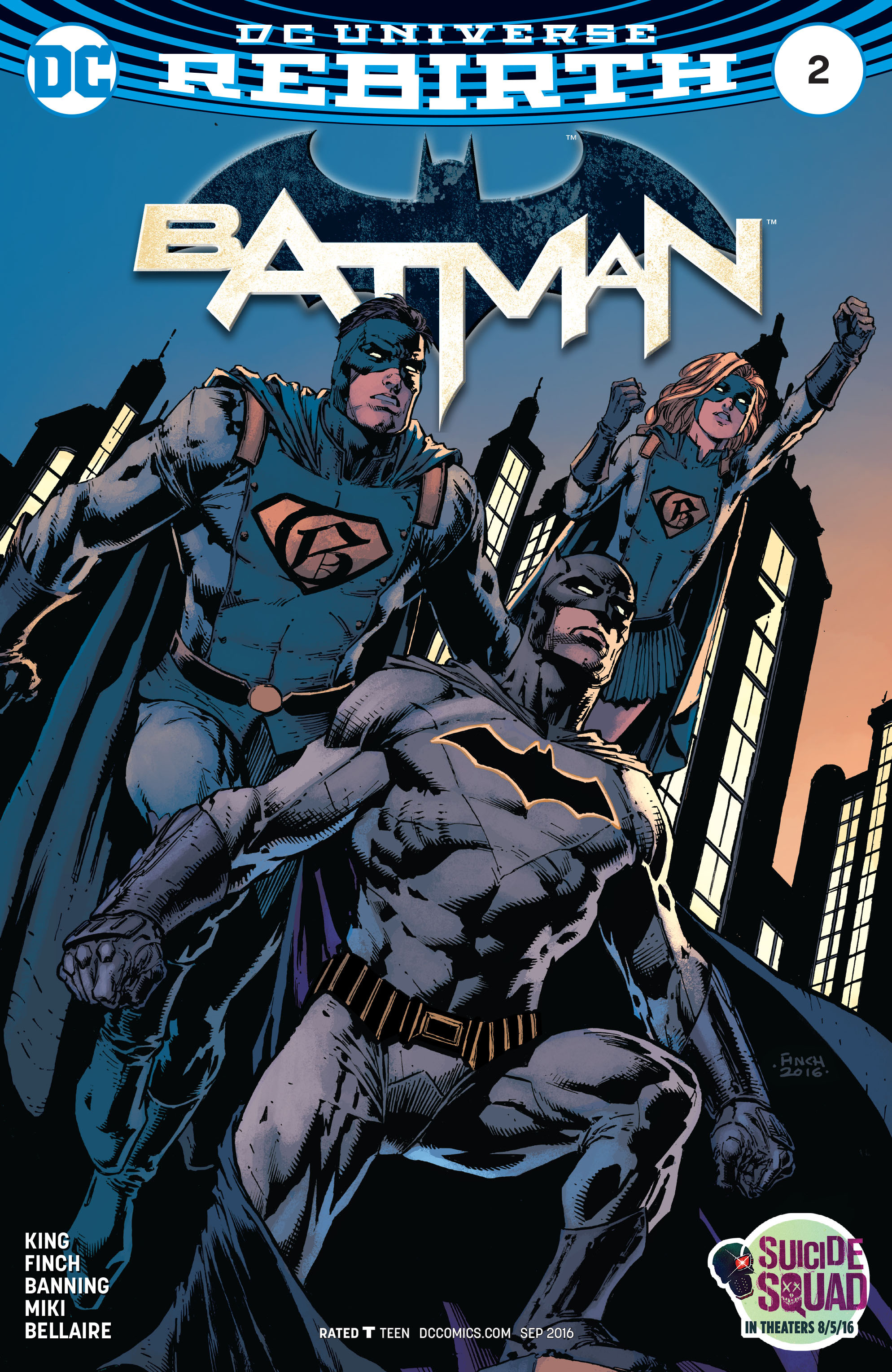 Read online Batman (2016) comic -  Issue #2 - 1