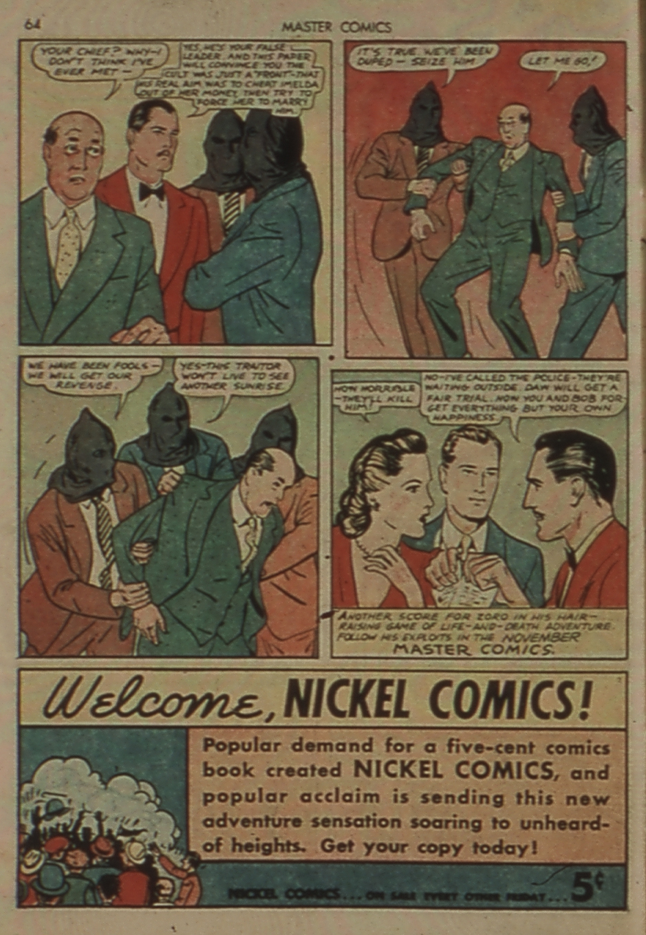 Read online Master Comics comic -  Issue #7 - 66