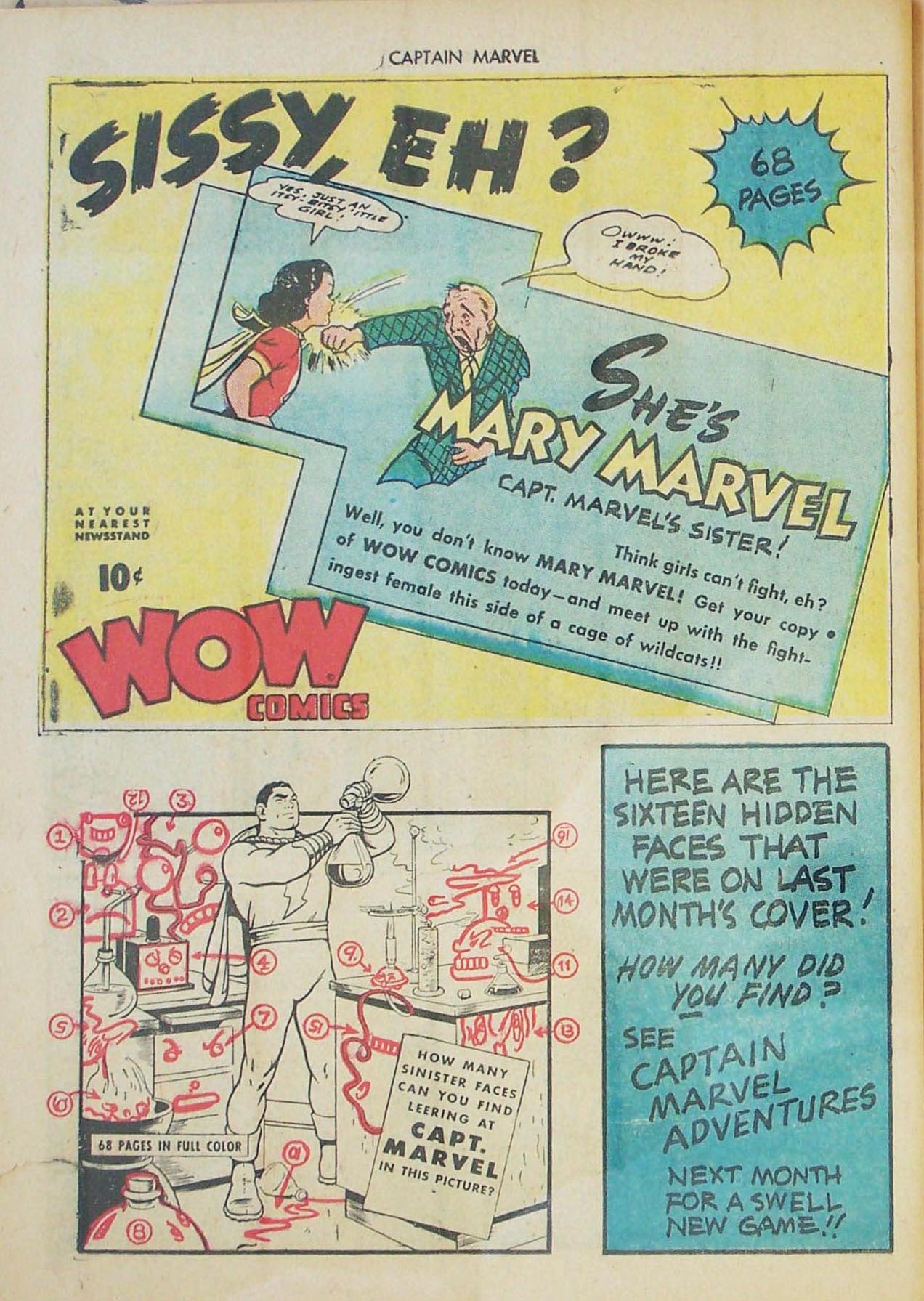 Read online Captain Marvel Adventures comic -  Issue #26 - 47