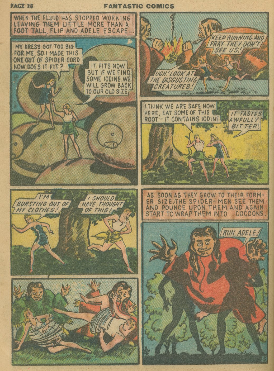 Read online Fantastic Comics comic -  Issue #8 - 20