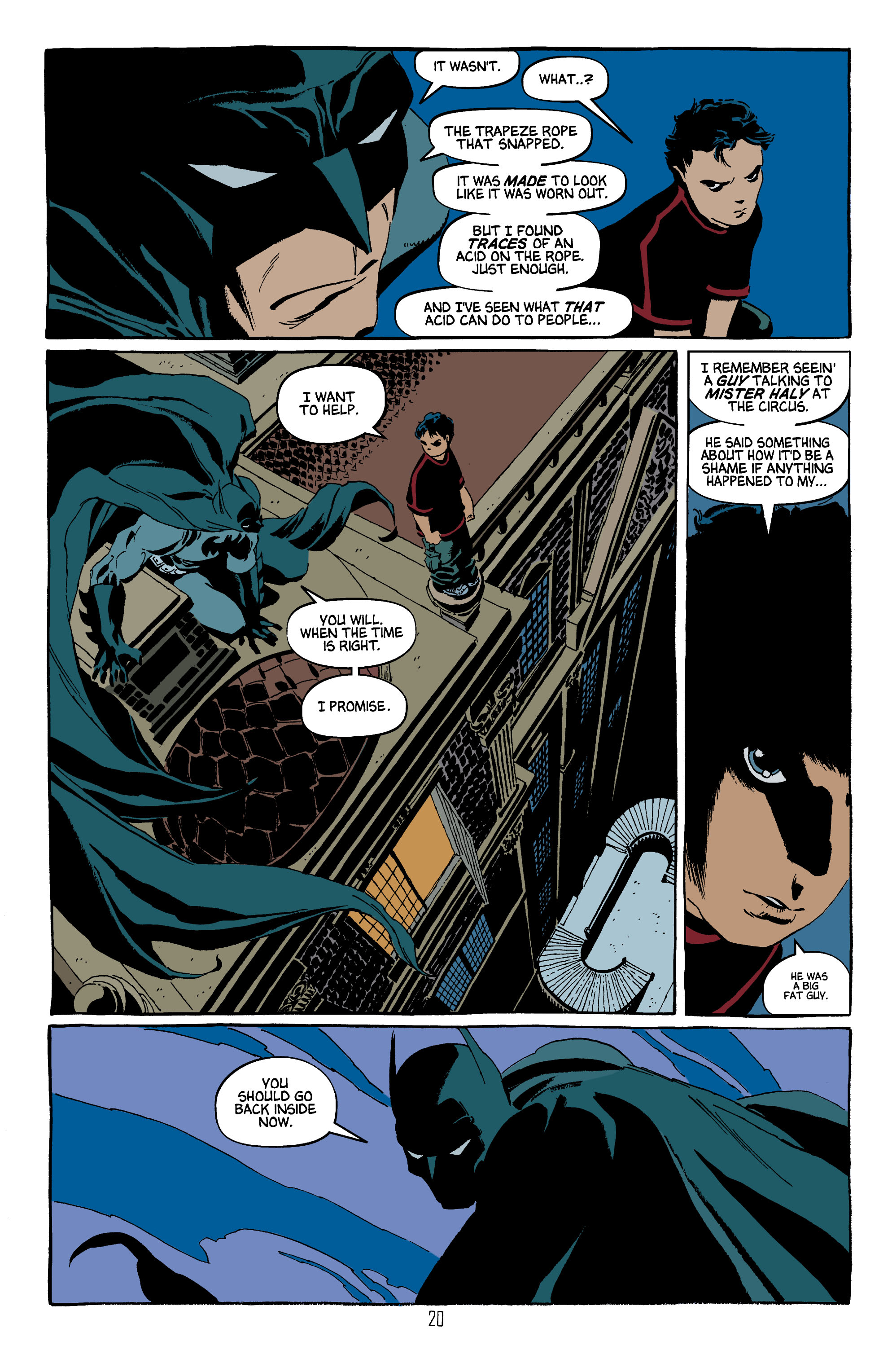 Read online Batman: Dark Victory (1999) comic -  Issue #9 - 20
