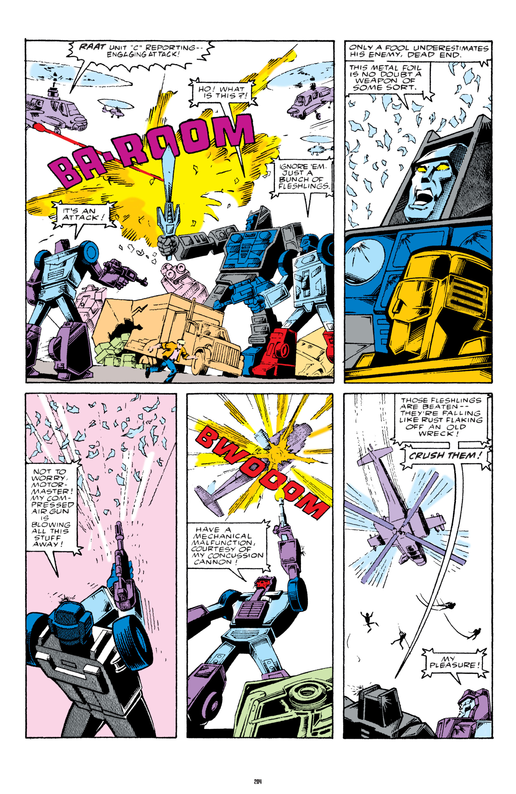 Read online The Transformers Classics comic -  Issue # TPB 2 - 205