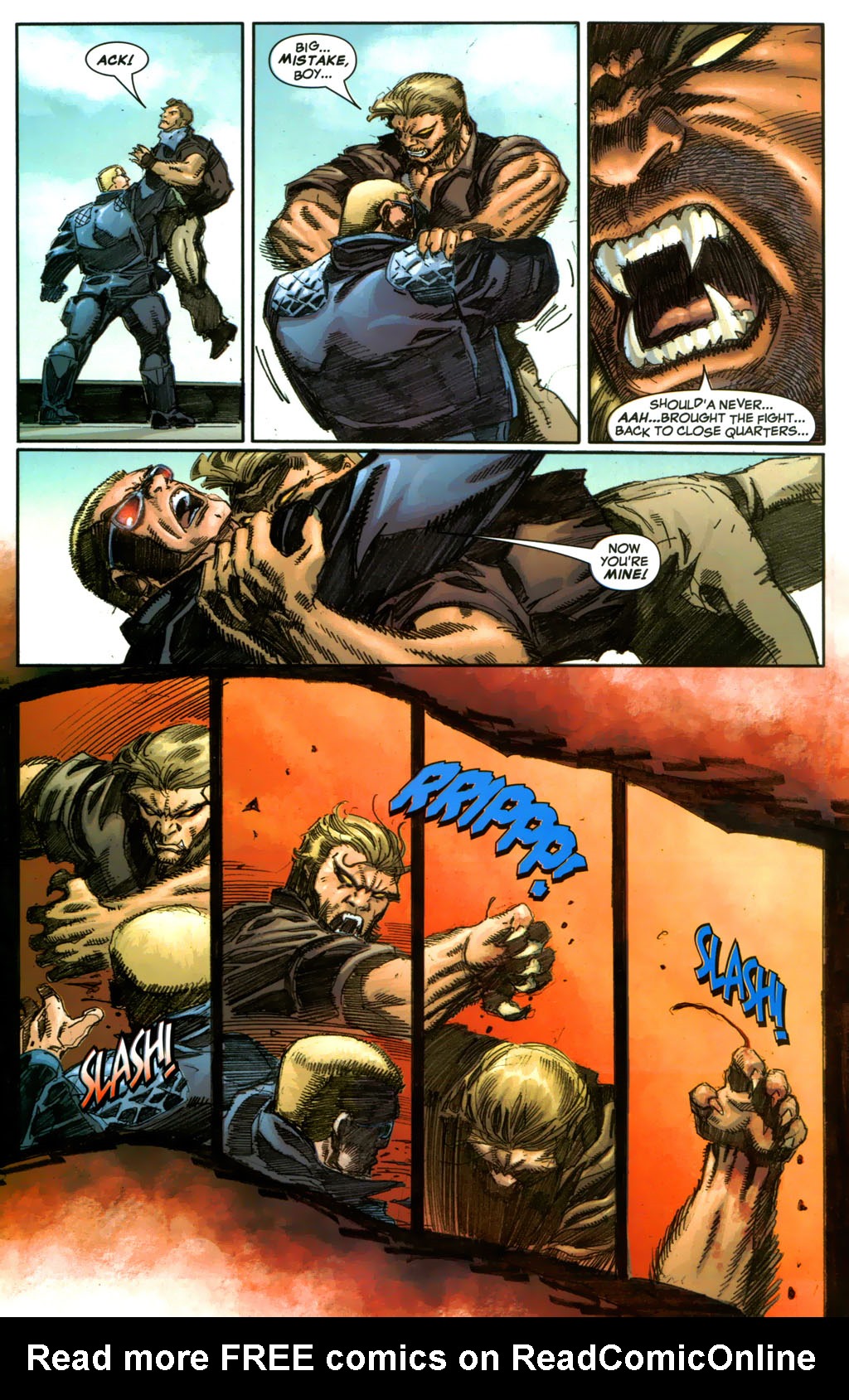 Read online Weapon X (2002) comic -  Issue #26 - 21