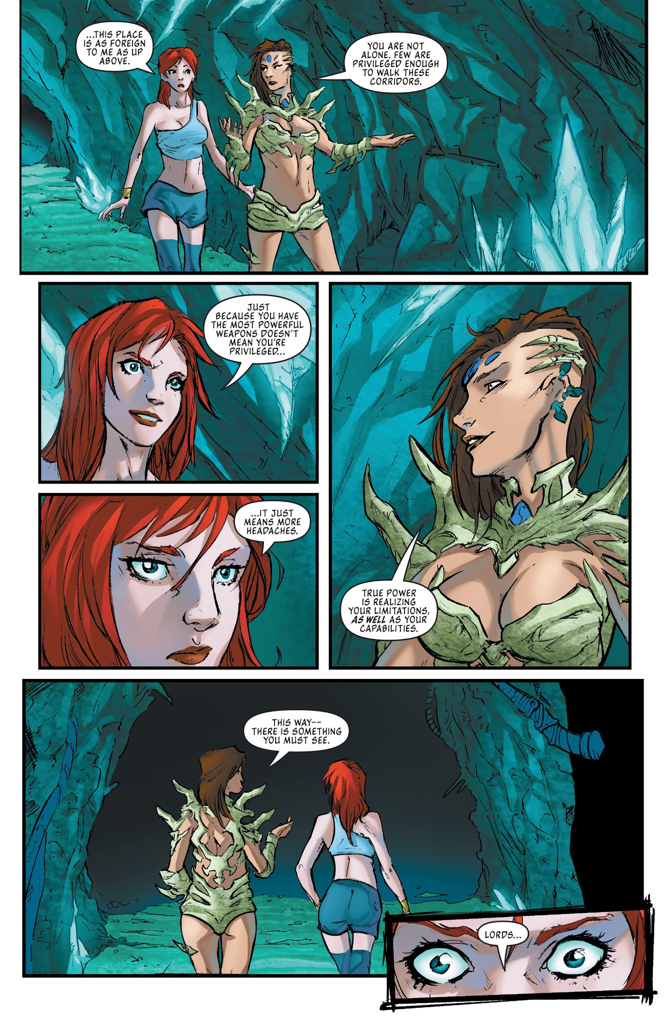 Read online Fathom Blue comic -  Issue #6 - 11