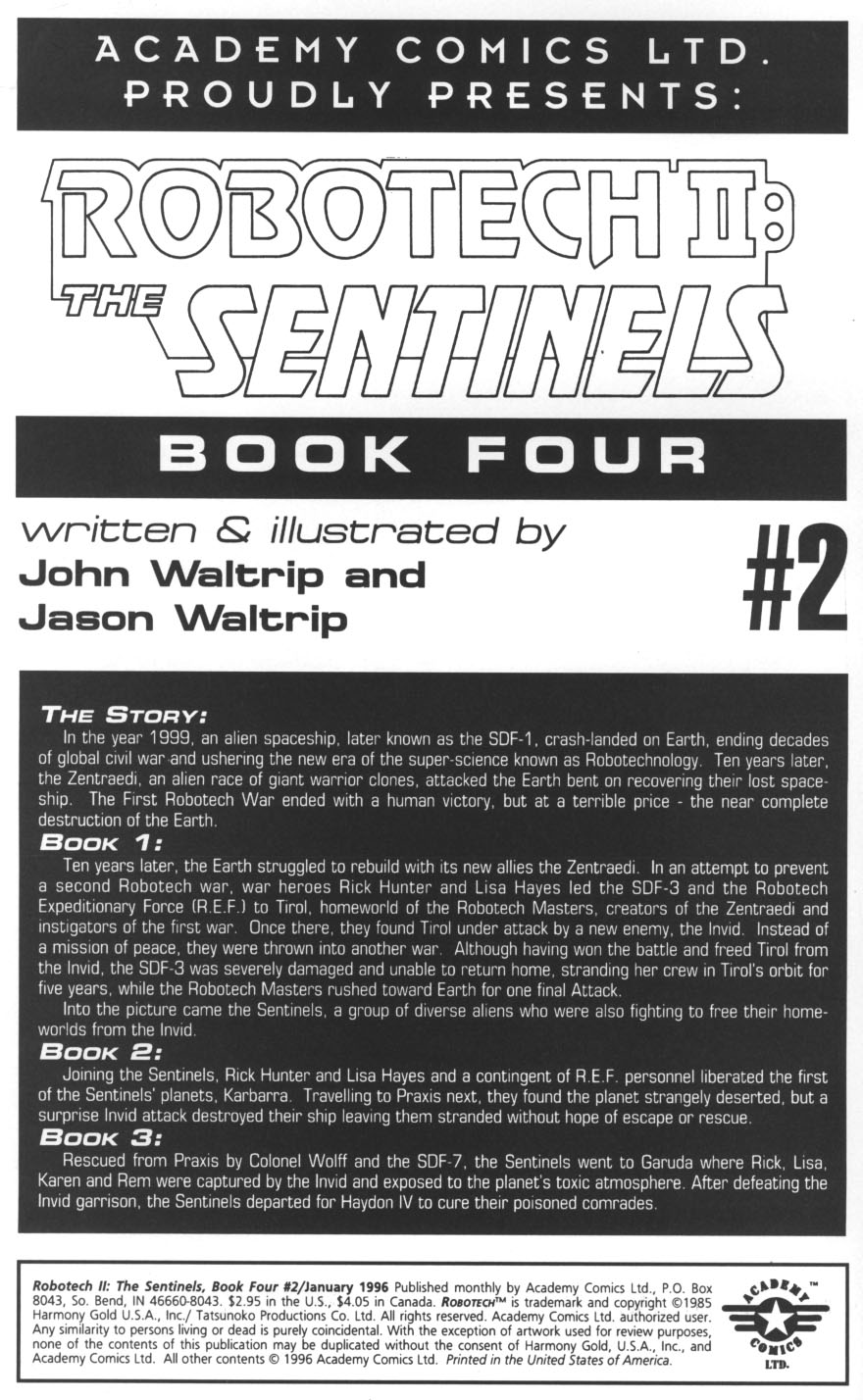 <{ $series->title }} issue Robotech II: The Sentinels Book 4 Issue #2 - Page 2