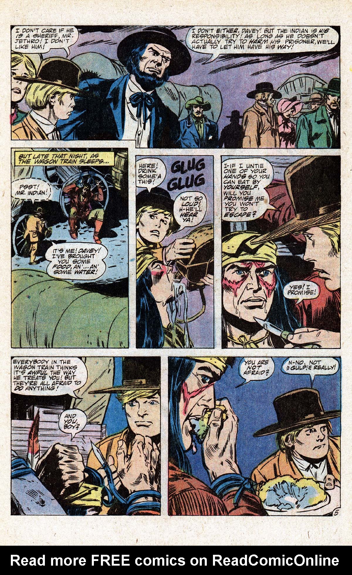 Read online Weird Western Tales (1972) comic -  Issue #44 - 9