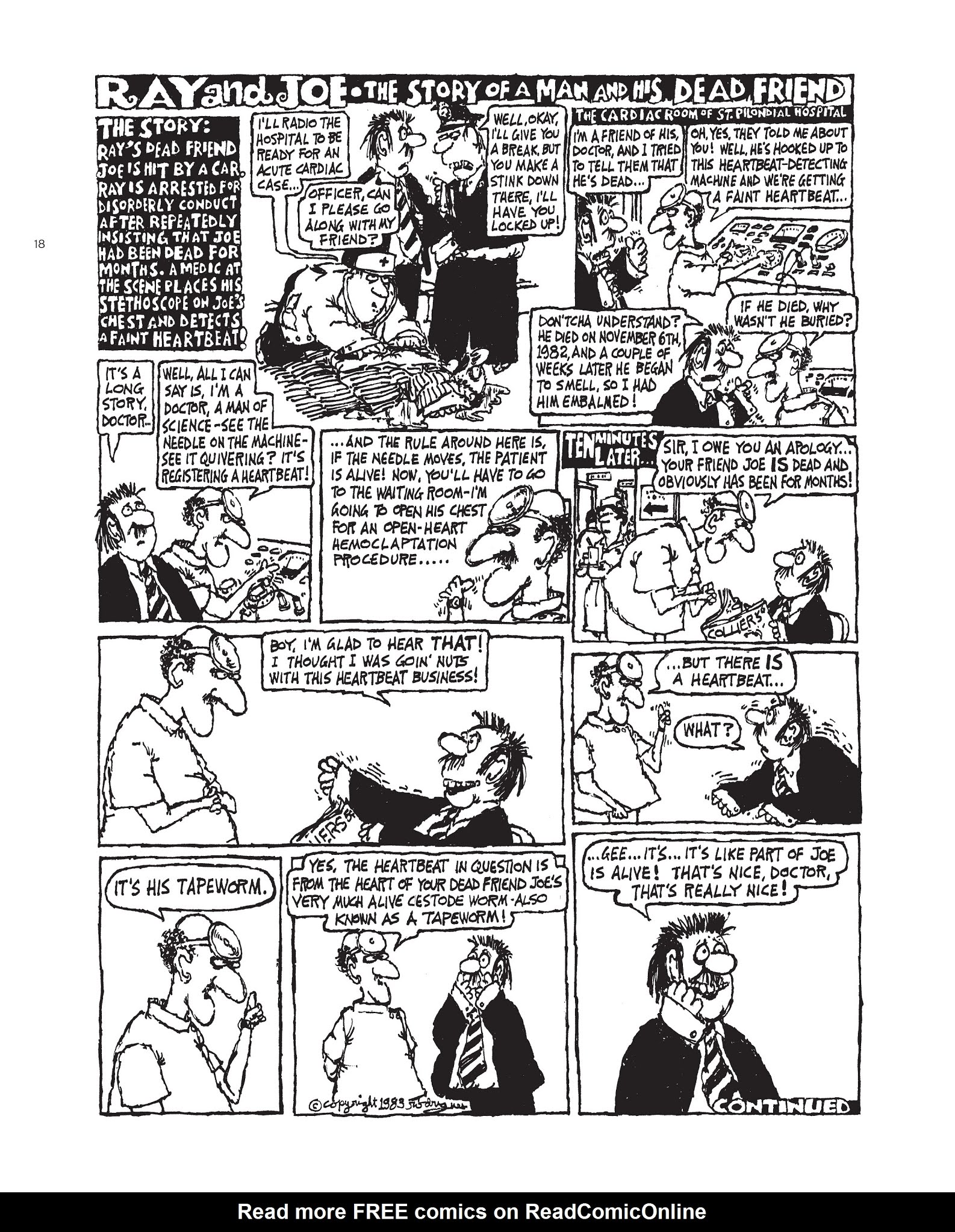 Read online Ray and Joe: The Story of a Man and His Dead Friend comic -  Issue # TPB (Part 1) - 19