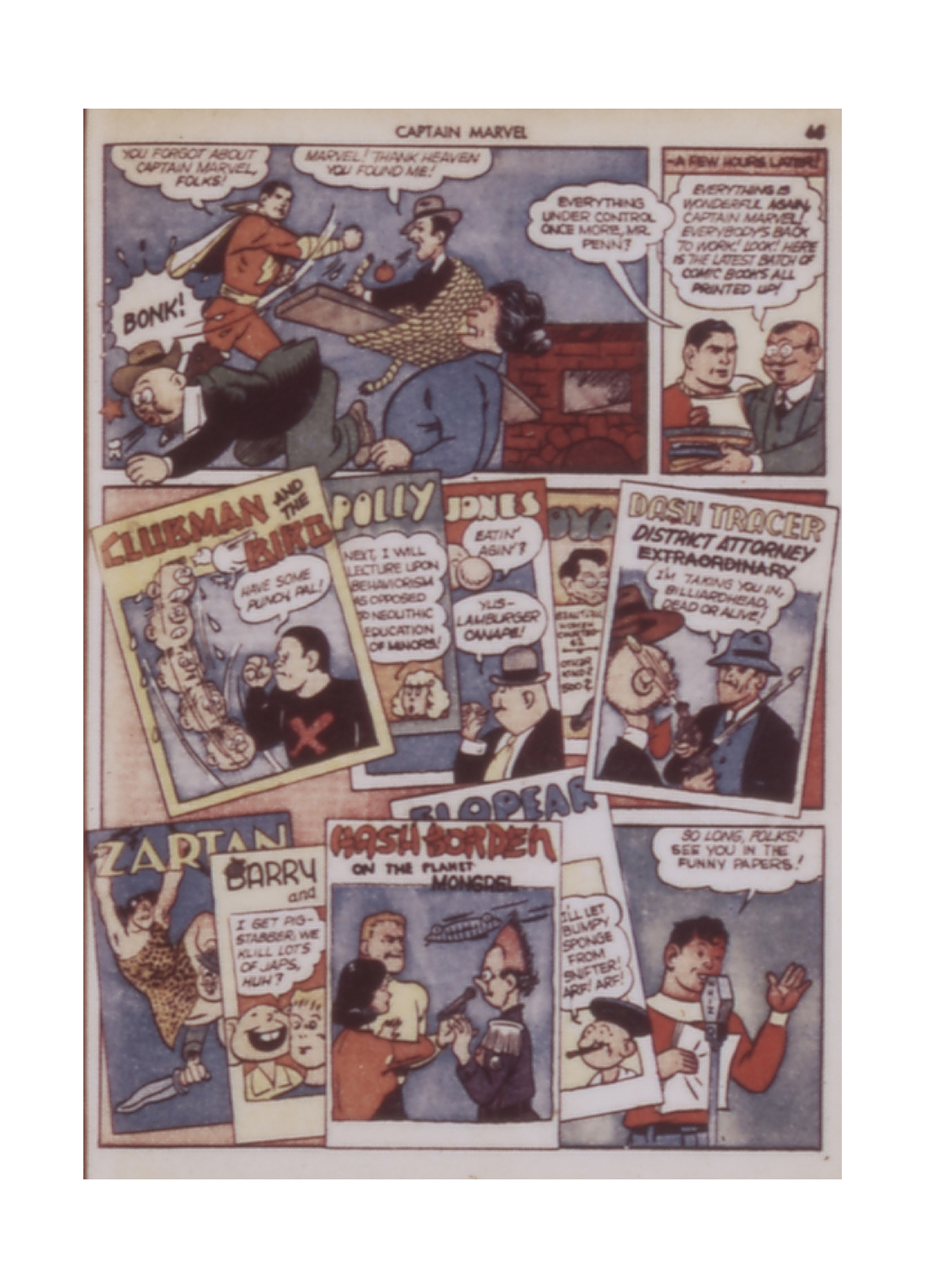 Read online Captain Marvel Adventures comic -  Issue #22 - 67