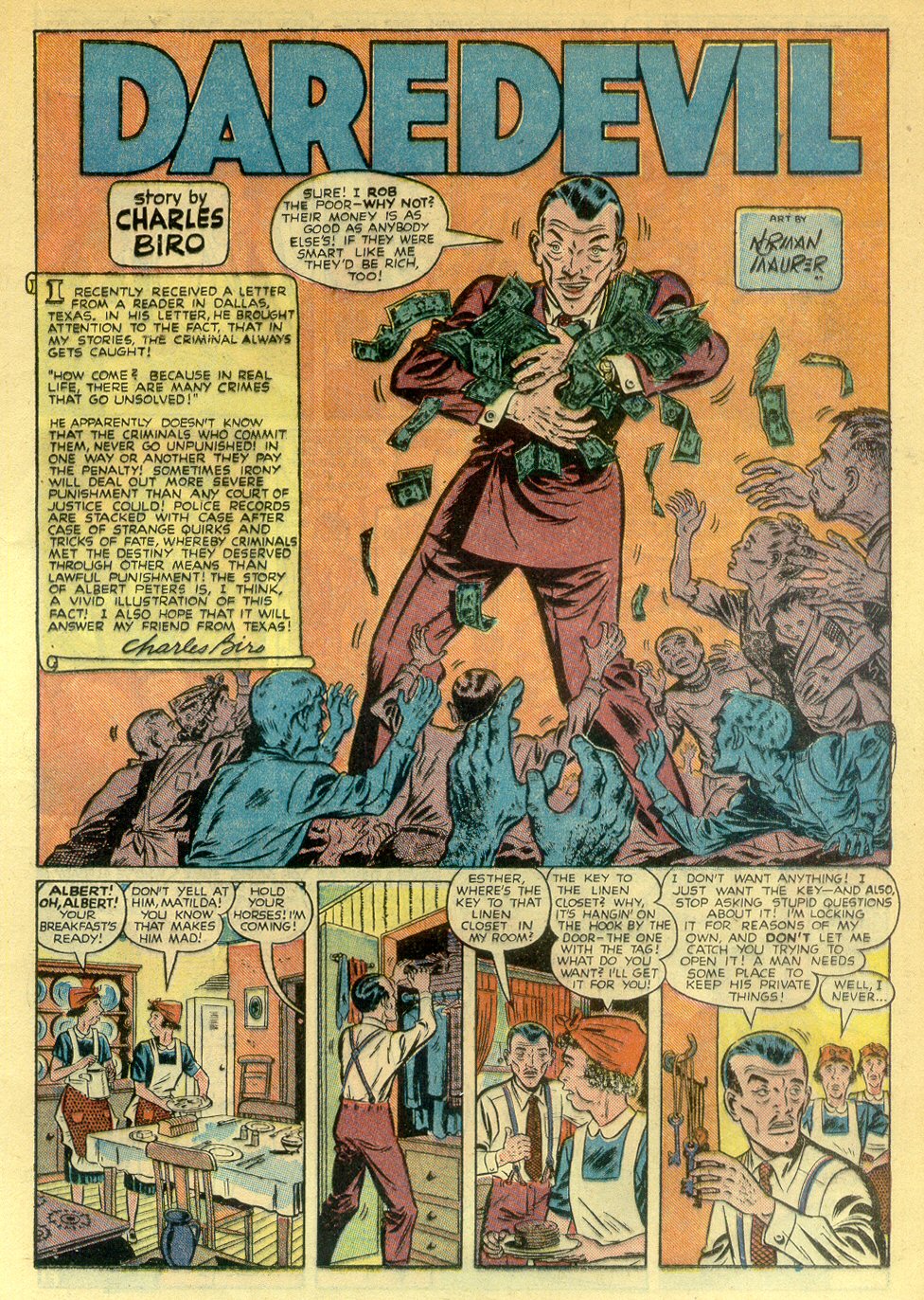 Read online Daredevil (1941) comic -  Issue #46 - 33