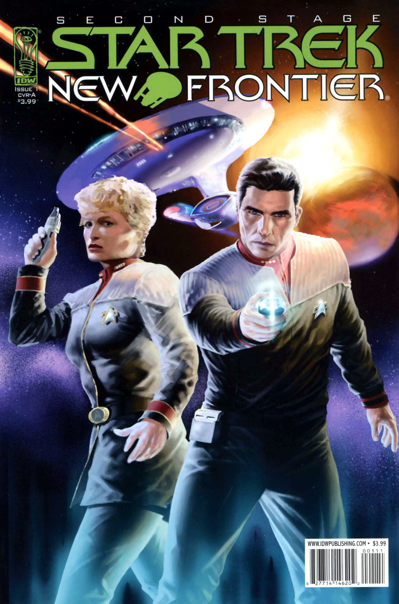 Read online Star Trek: New Frontier comic -  Issue #1 - 1