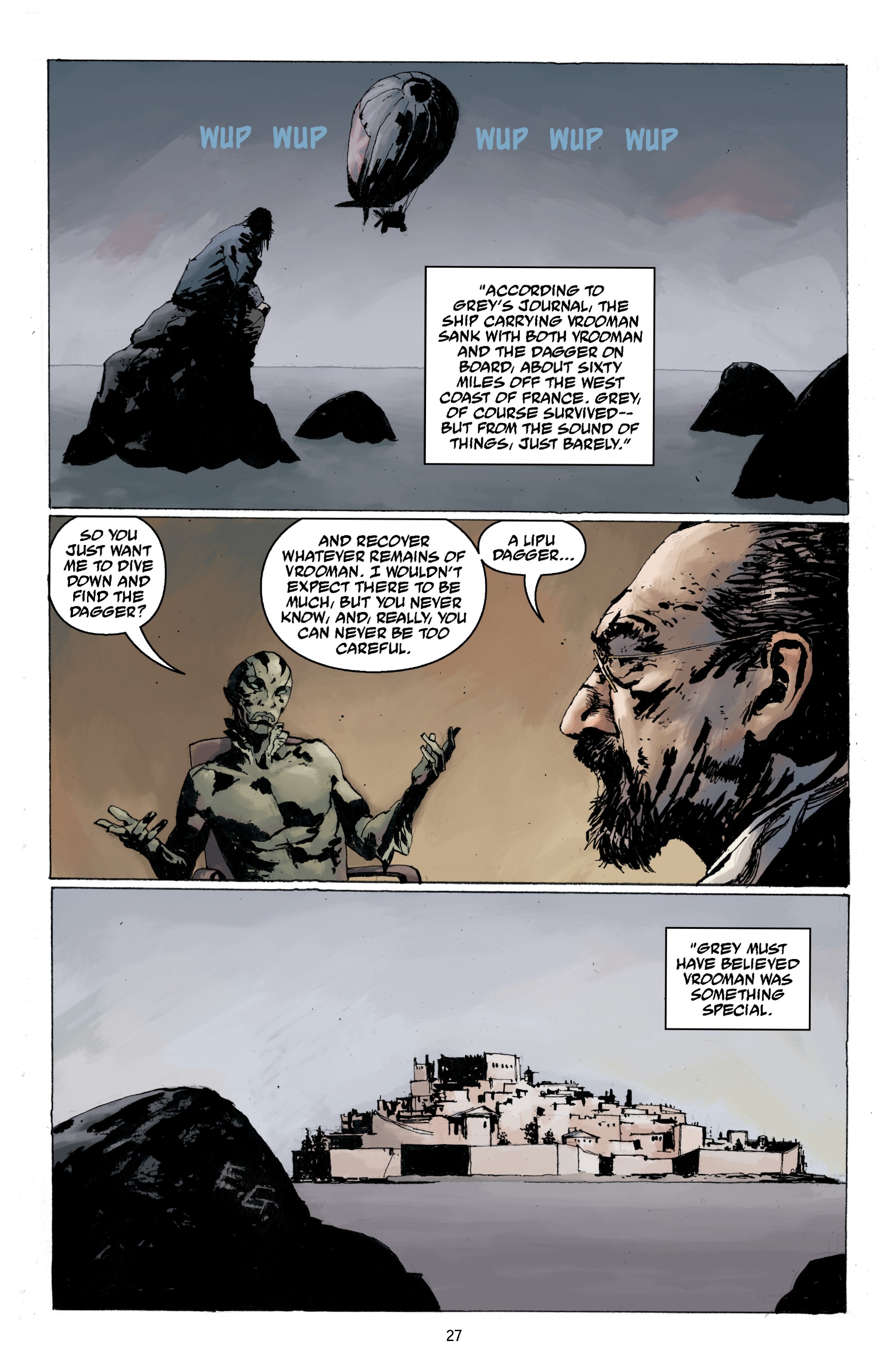 Read online Abe Sapien comic -  Issue # _TPB The Drowning and Other Stories (Part 1) - 27