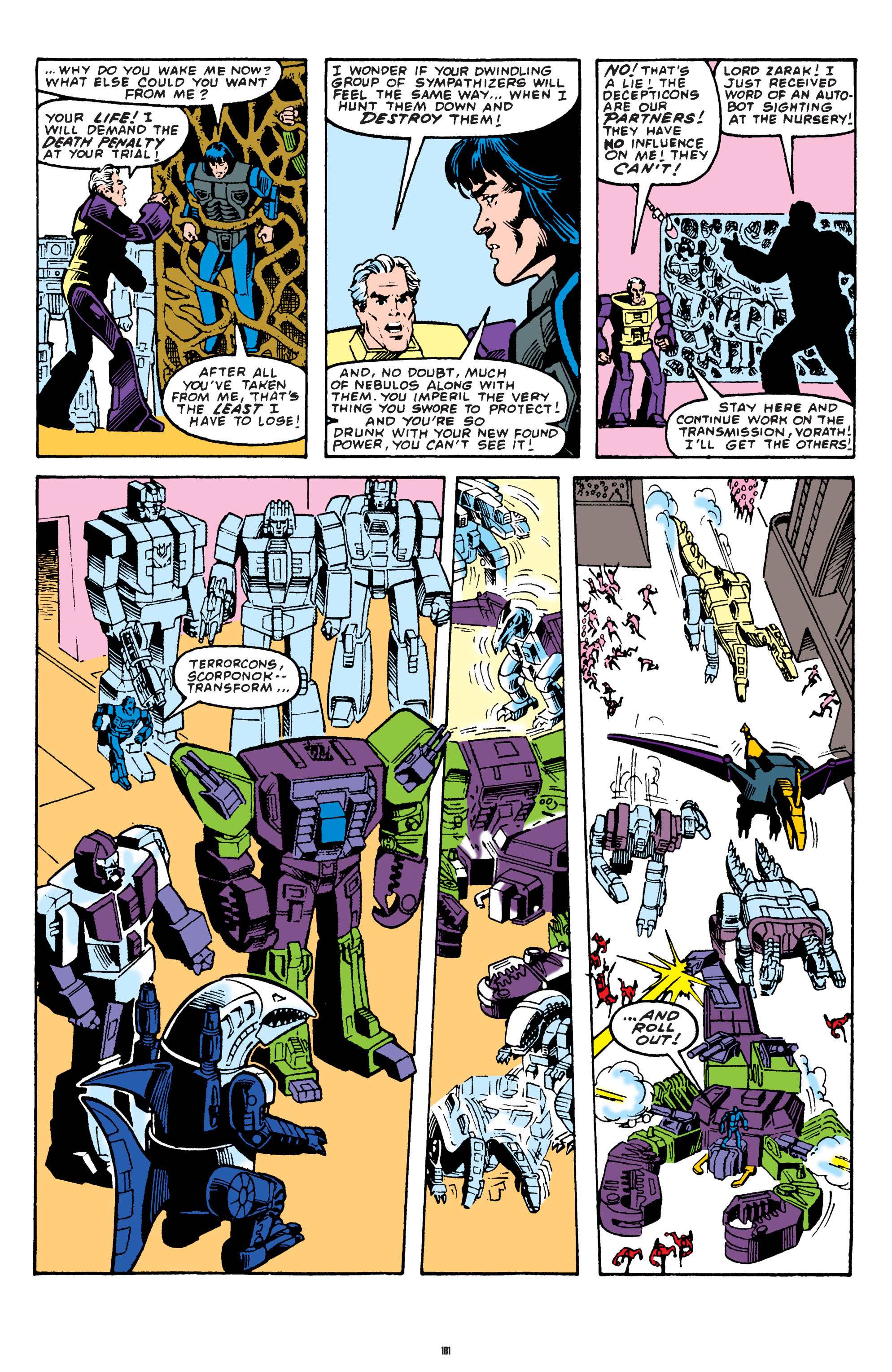 Read online The Transformers Classics comic -  Issue # TPB 7 - 180