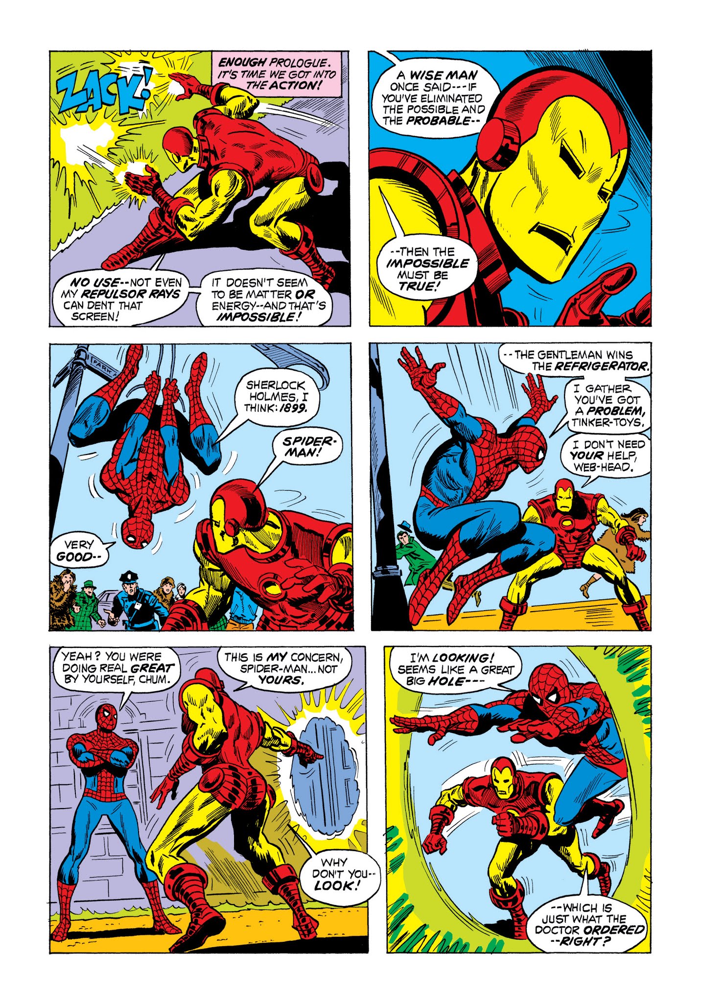 Read online Marvel Masterworks: Marvel Team-Up comic -  Issue # TPB 1 (Part 2) - 86