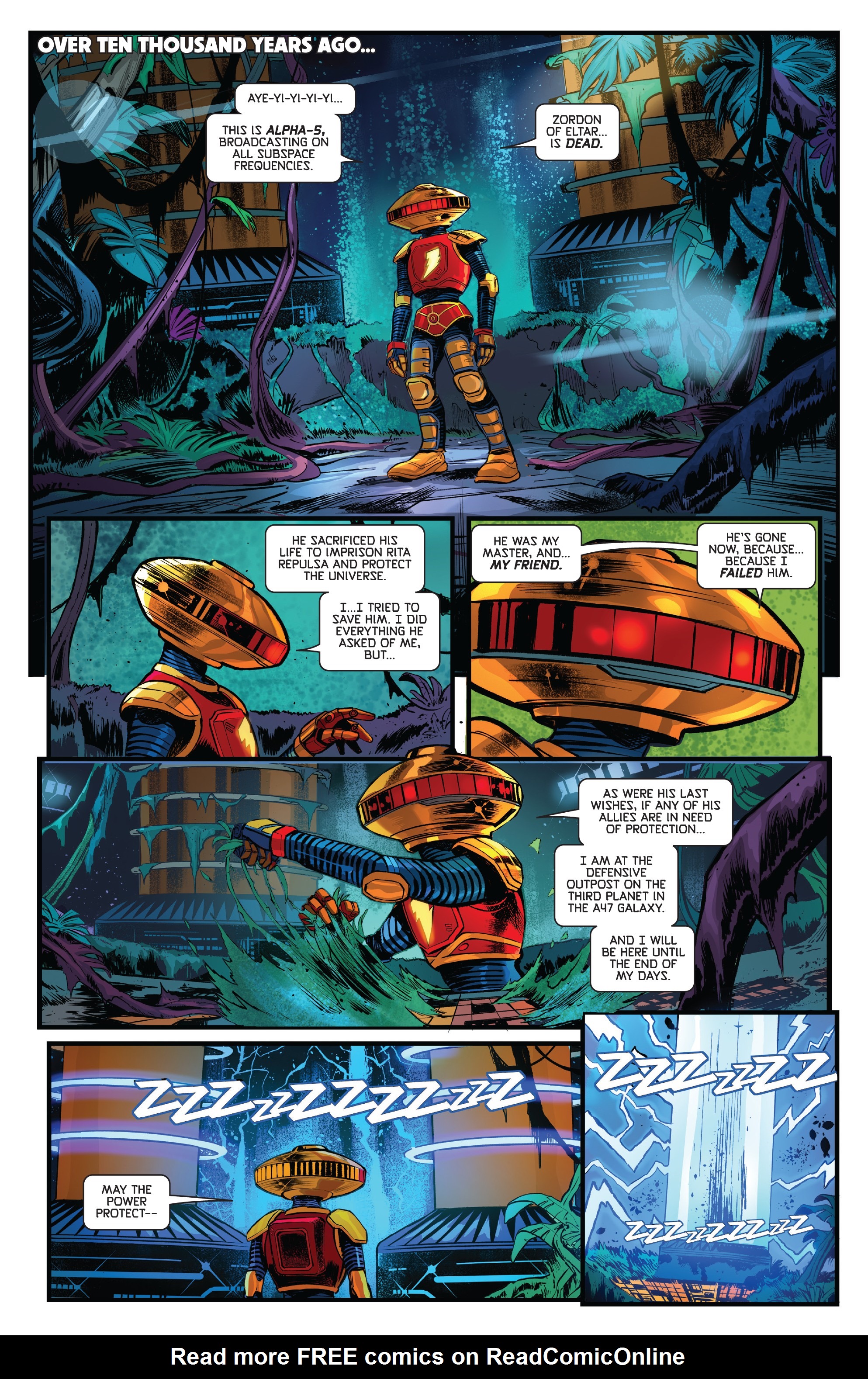 Read online Saban's Go Go Power Rangers: Forever Rangers comic -  Issue # Full - 3