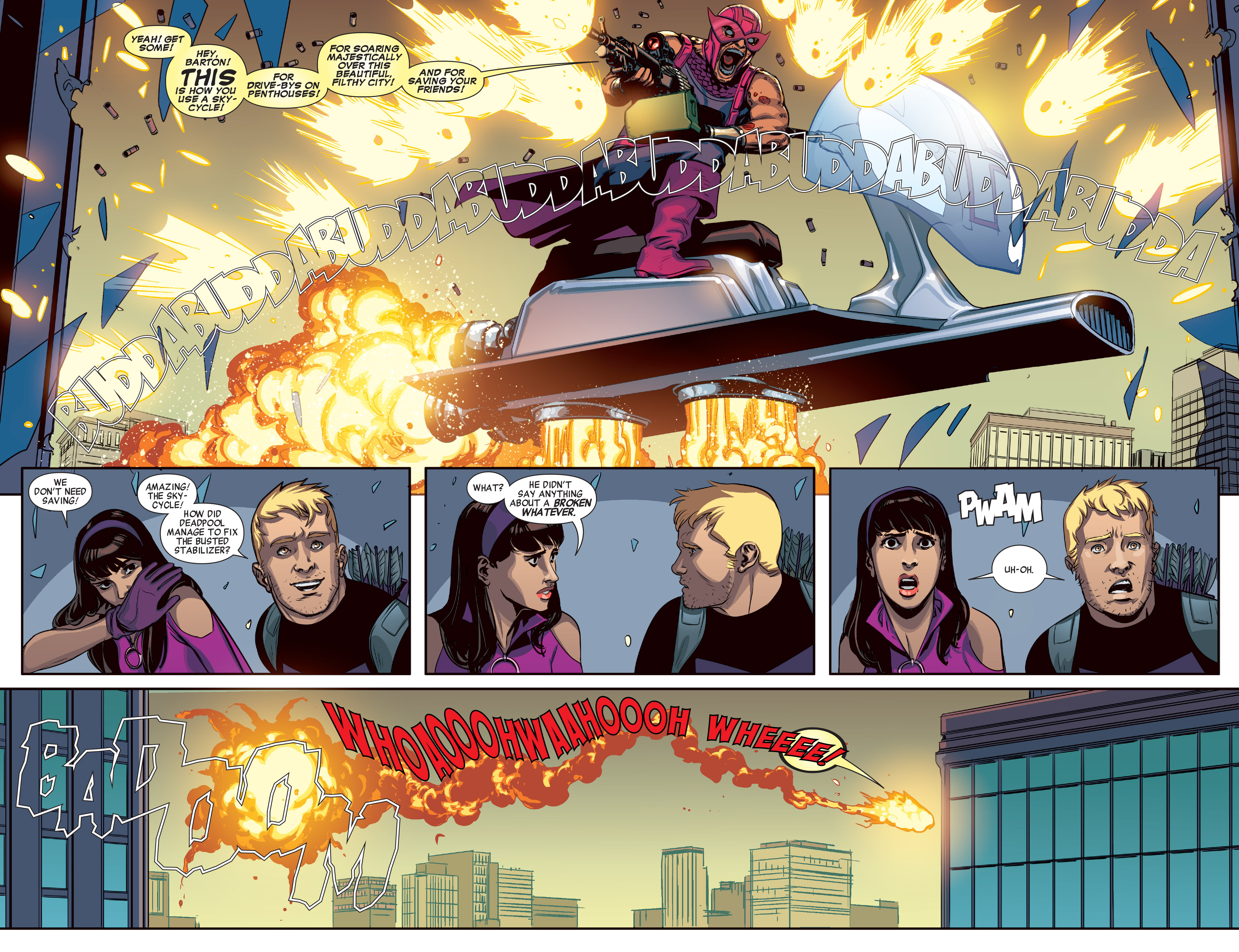 Read online Hawkeye vs. Deadpool comic -  Issue #4 - 6