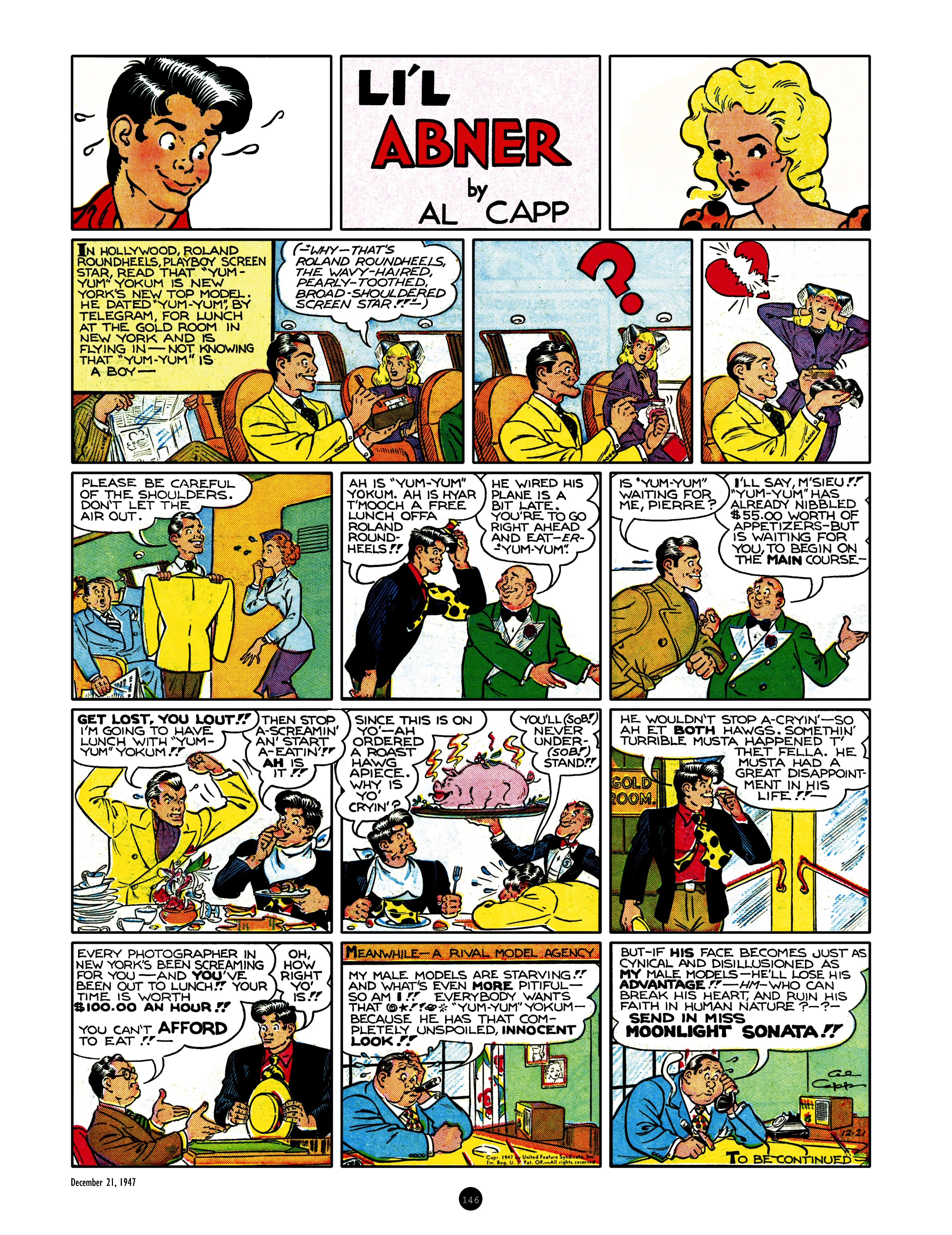 Read online Al Capp's Li'l Abner Complete Daily & Color Sunday Comics comic -  Issue # TPB 7 (Part 2) - 47