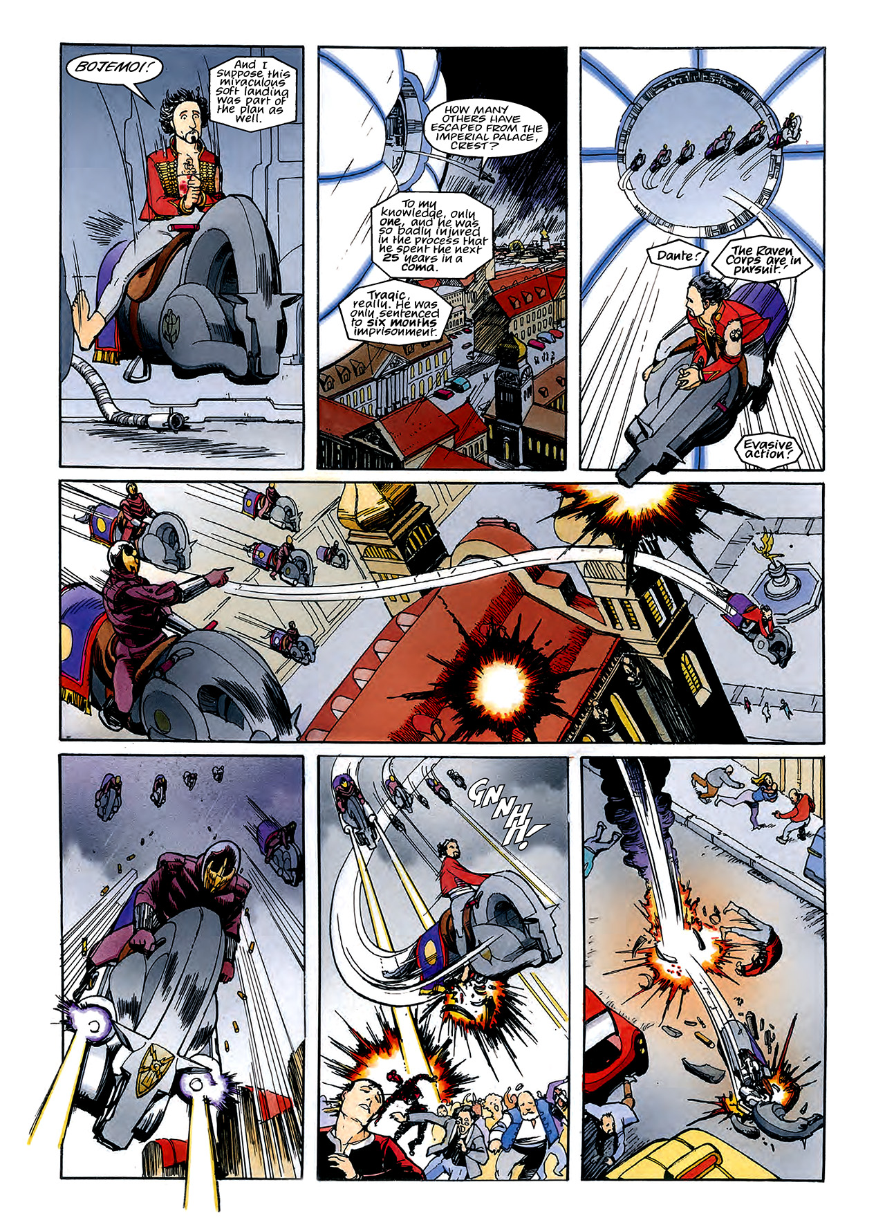 Read online Nikolai Dante comic -  Issue # TPB 3 - 93